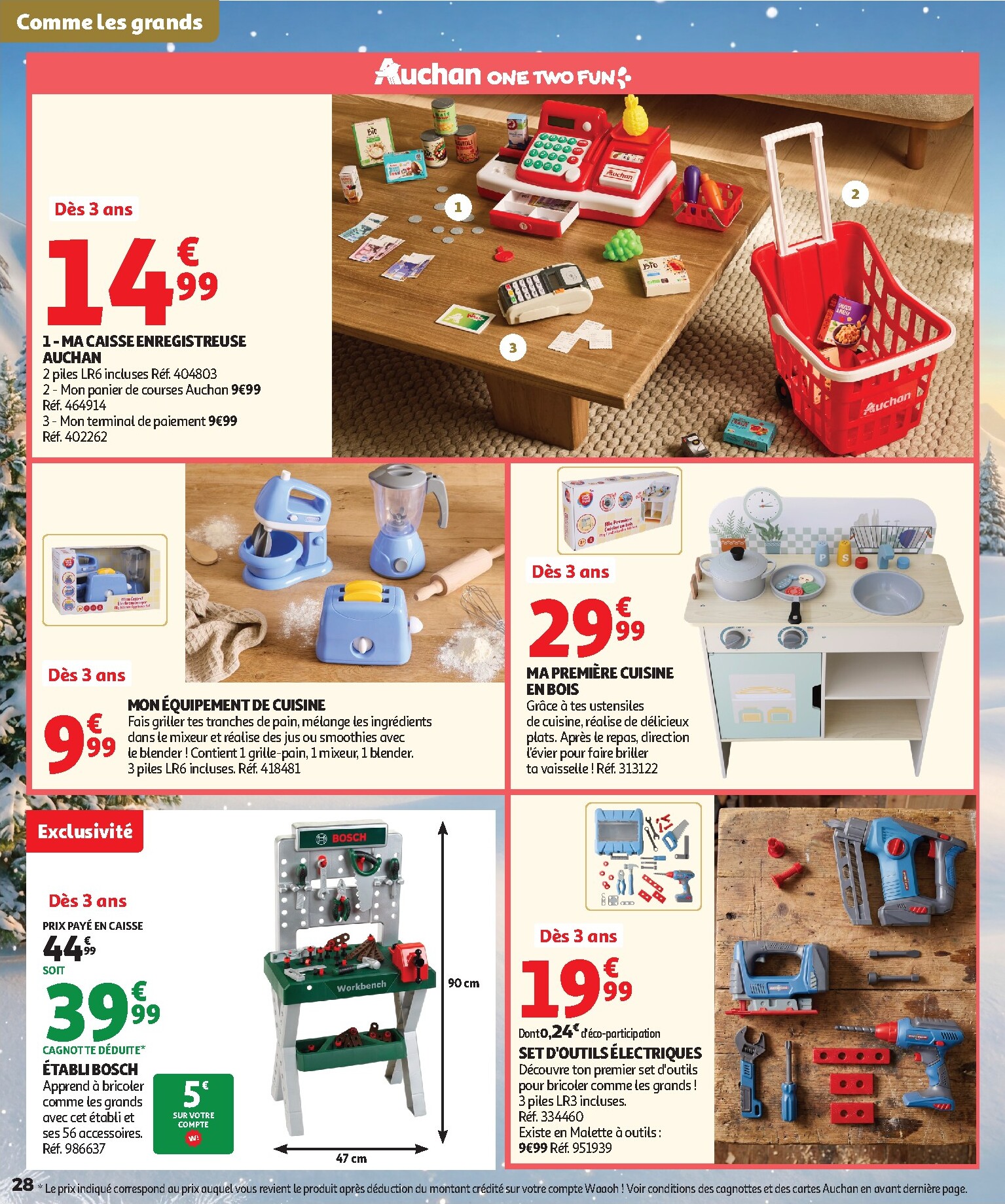 auchan - Huidige Auchan - Jouets de Noël folder geldig van vrijdag 16/10/2026 tot zondag 06/12/2026 - page: 28