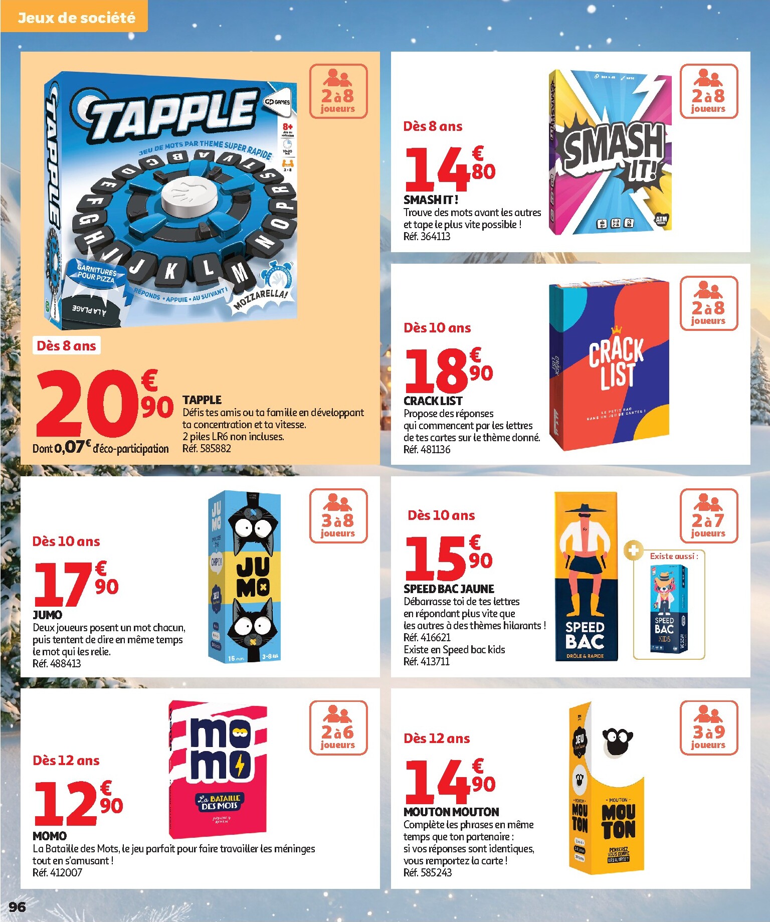 auchan - Huidige Auchan - Jouets de Noël folder geldig van vrijdag 16/10/2026 tot zondag 06/12/2026 - page: 96