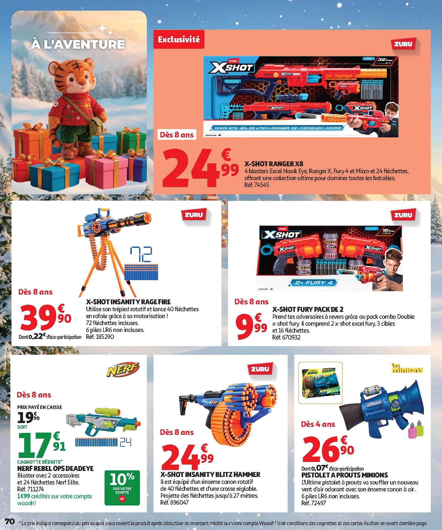 auchan - Huidige Auchan - Jouets de Noël folder geldig van vrijdag 16/10/2026 tot zondag 06/12/2026 - page: 70