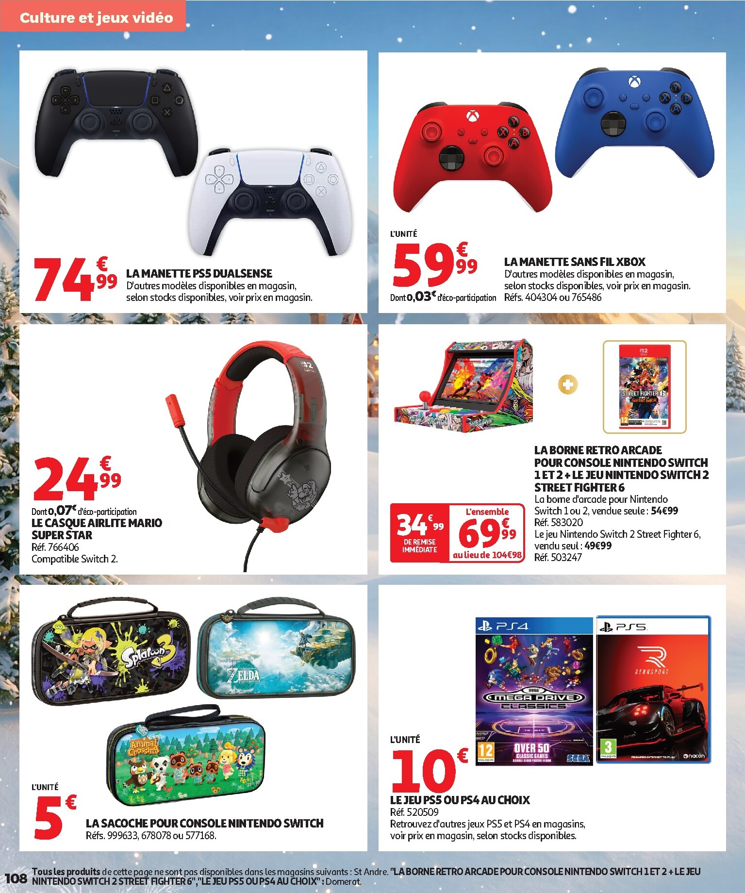 auchan - Huidige Auchan - Jouets de Noël folder geldig van vrijdag 16/10/2026 tot zondag 06/12/2026 - page: 108