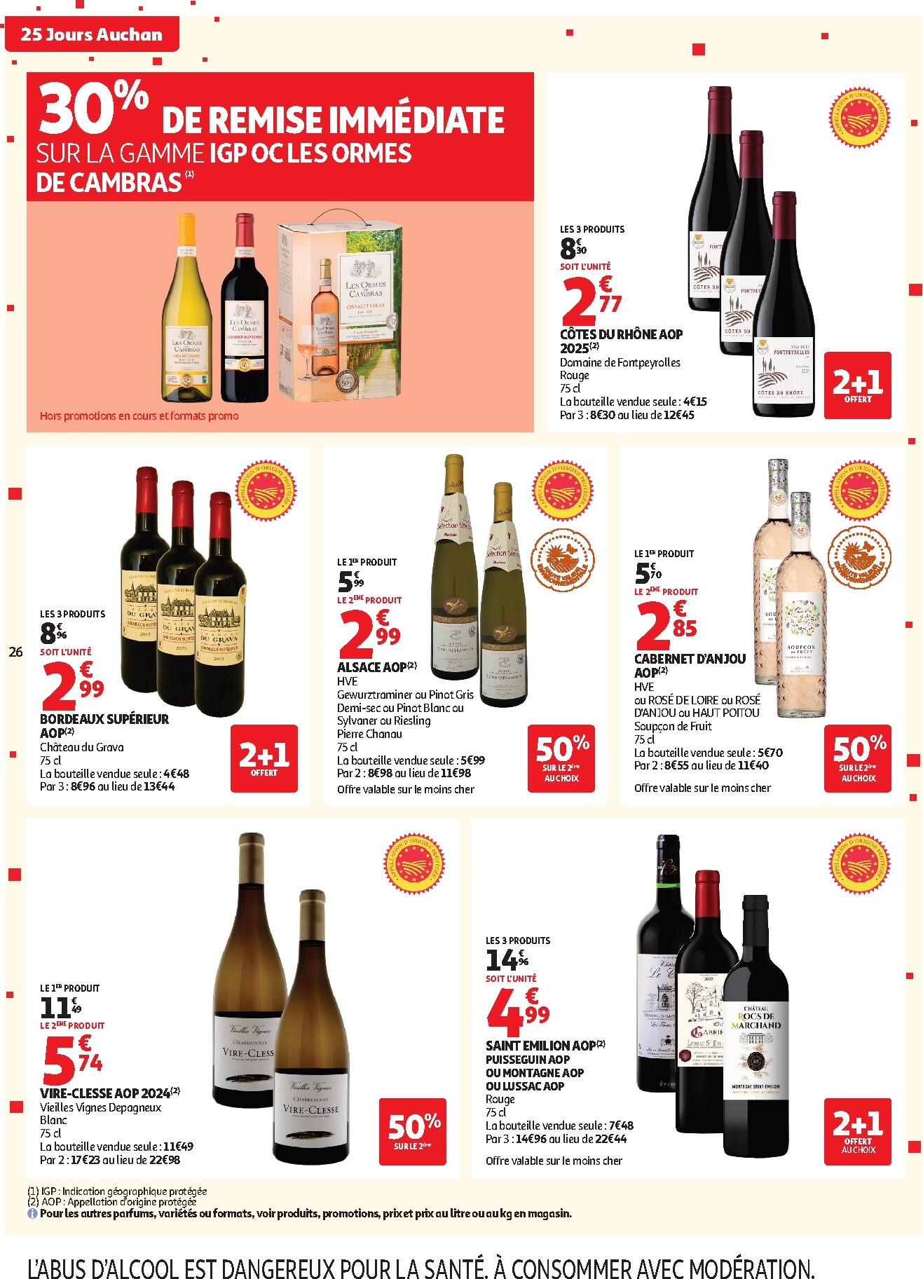 auchan - Auchan Supermarché folder voor volgende week van dinsdag 27/10/2026 tot zaterdag 31/10/2026 - page: 26