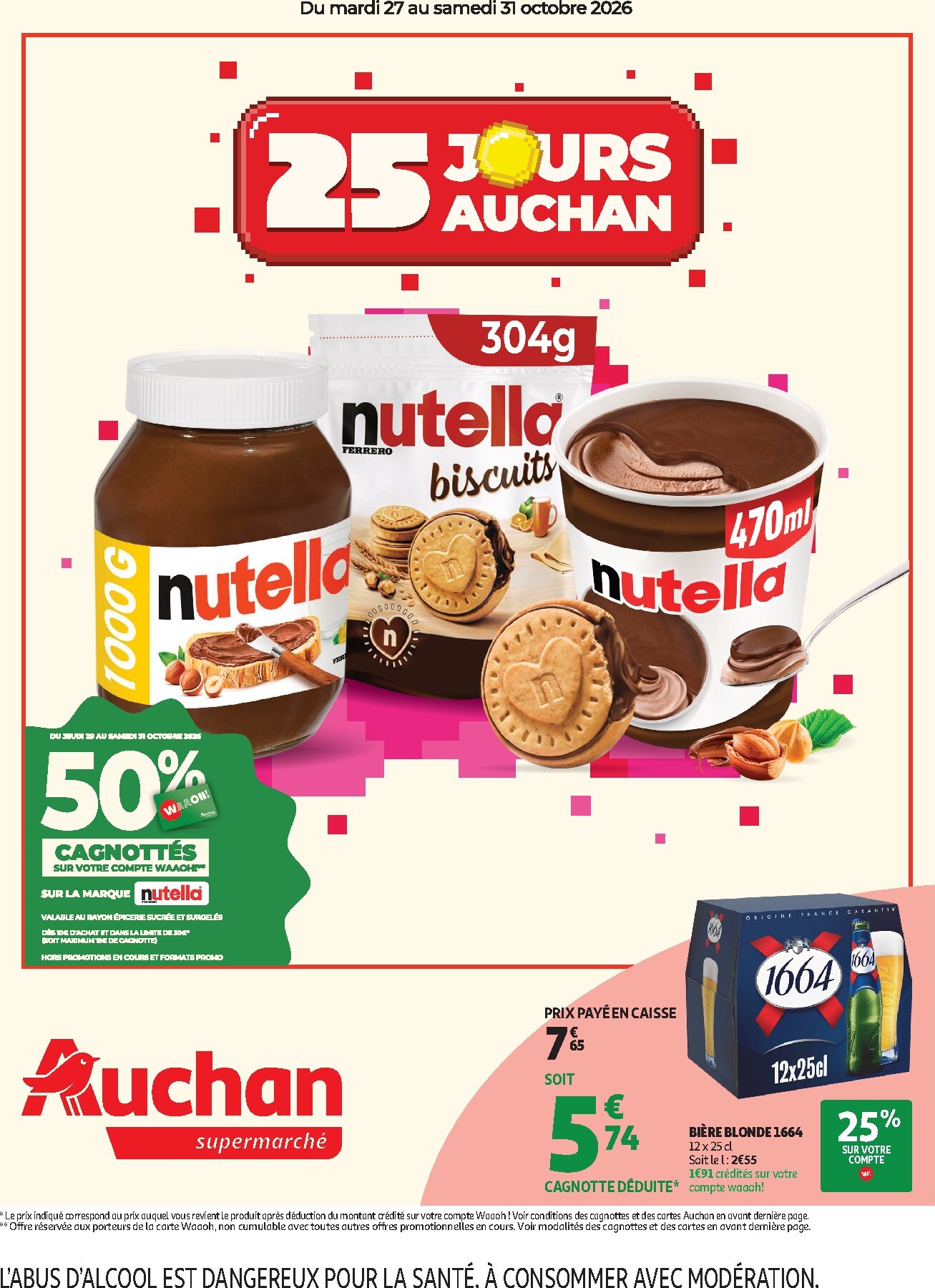 auchan - Auchan Supermarché folder voor volgende week van dinsdag 27/10/2026 tot zaterdag 31/10/2026
