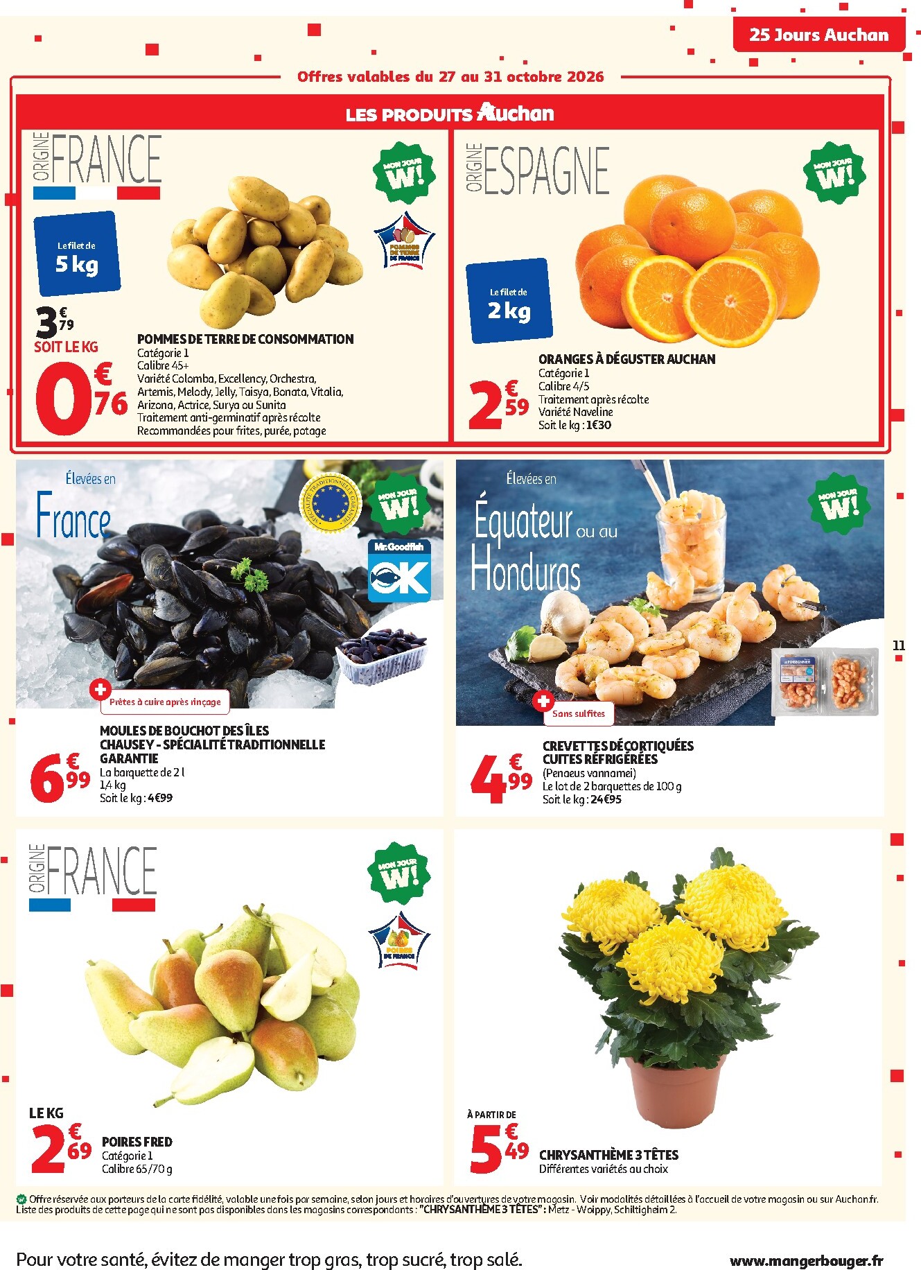 auchan - Auchan Supermarché folder voor volgende week van dinsdag 27/10/2026 tot zaterdag 31/10/2026 - page: 11
