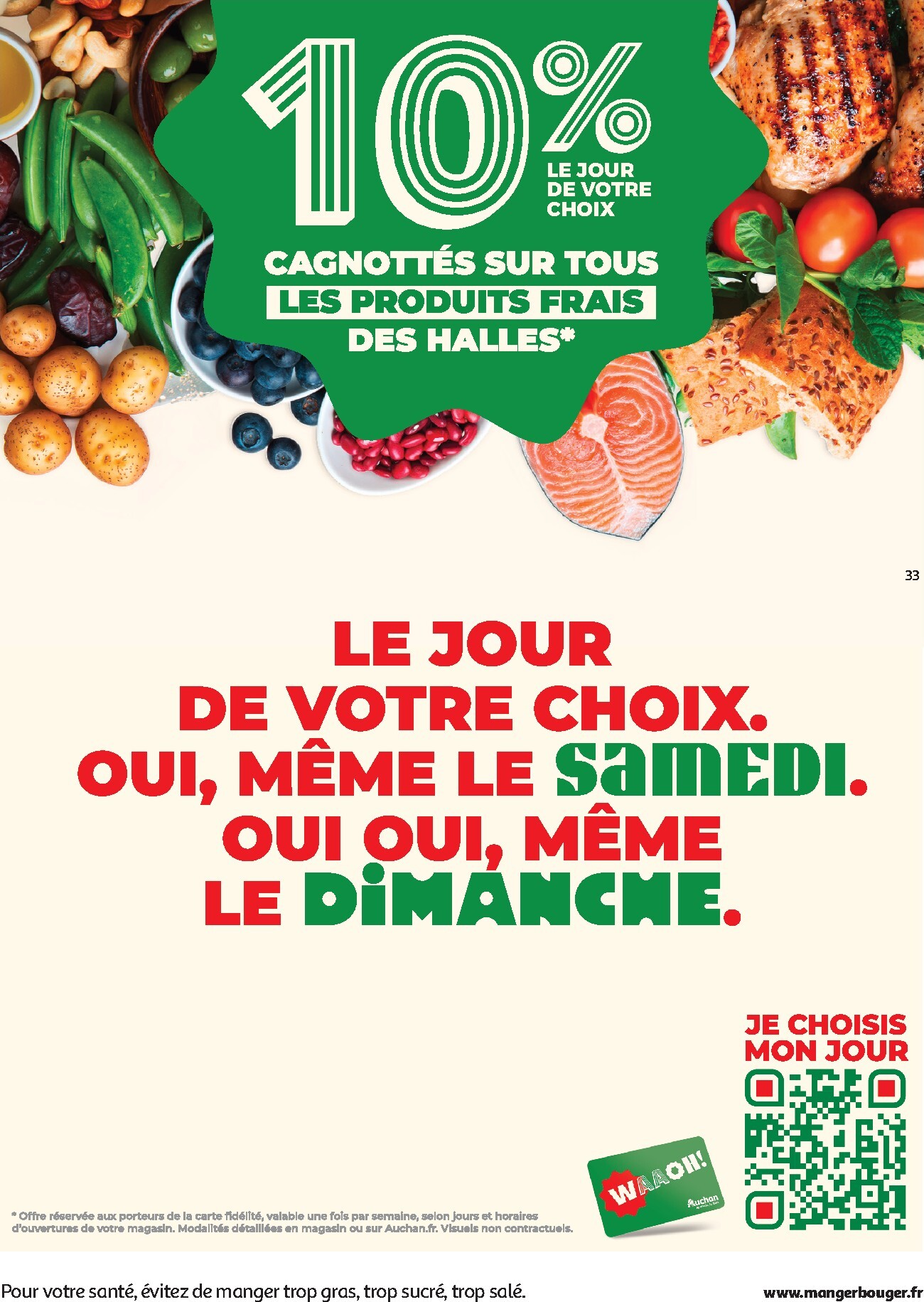 auchan - Auchan Supermarché folder voor volgende week van dinsdag 27/10/2026 tot zaterdag 31/10/2026 - page: 33