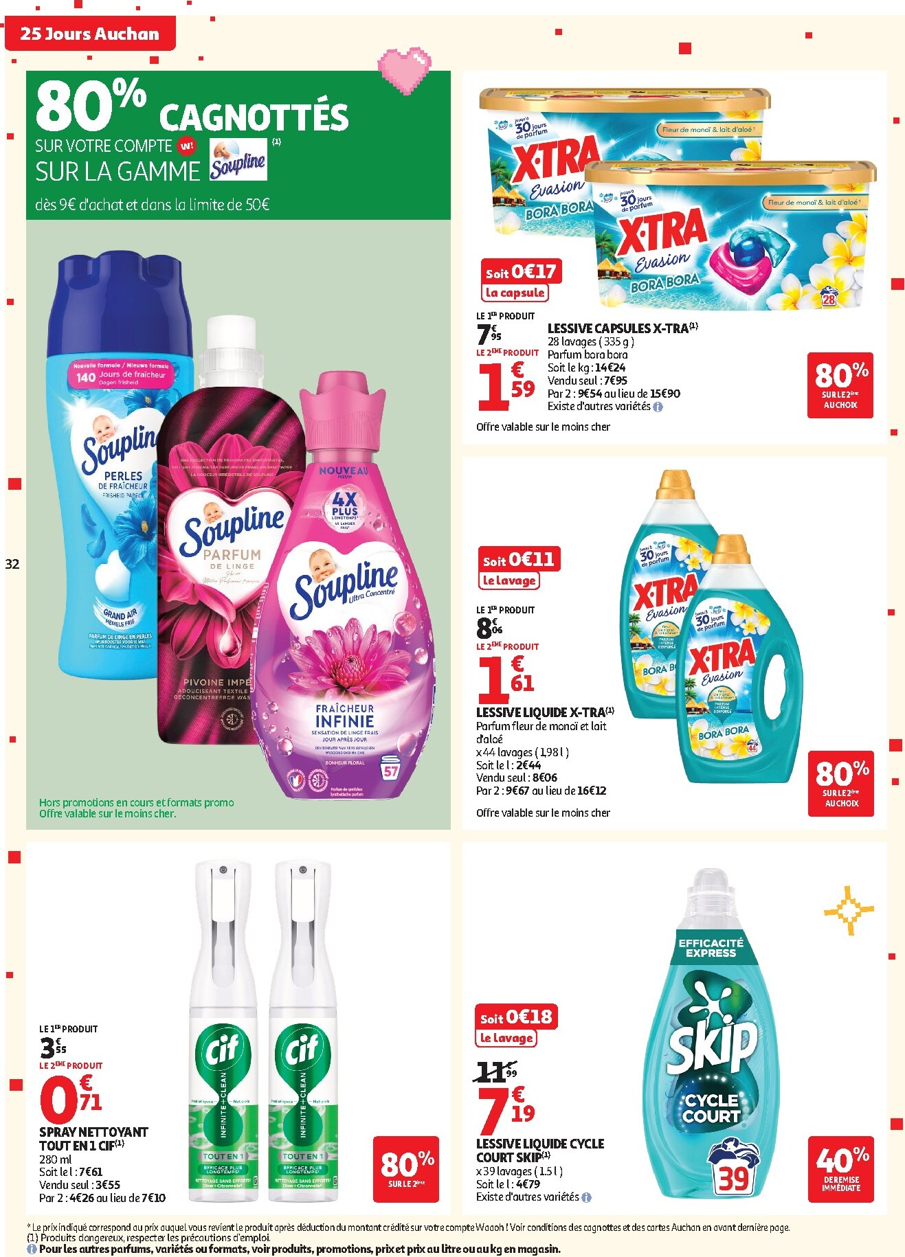 auchan - Auchan Supermarché folder voor volgende week van dinsdag 27/10/2026 tot zaterdag 31/10/2026 - page: 32