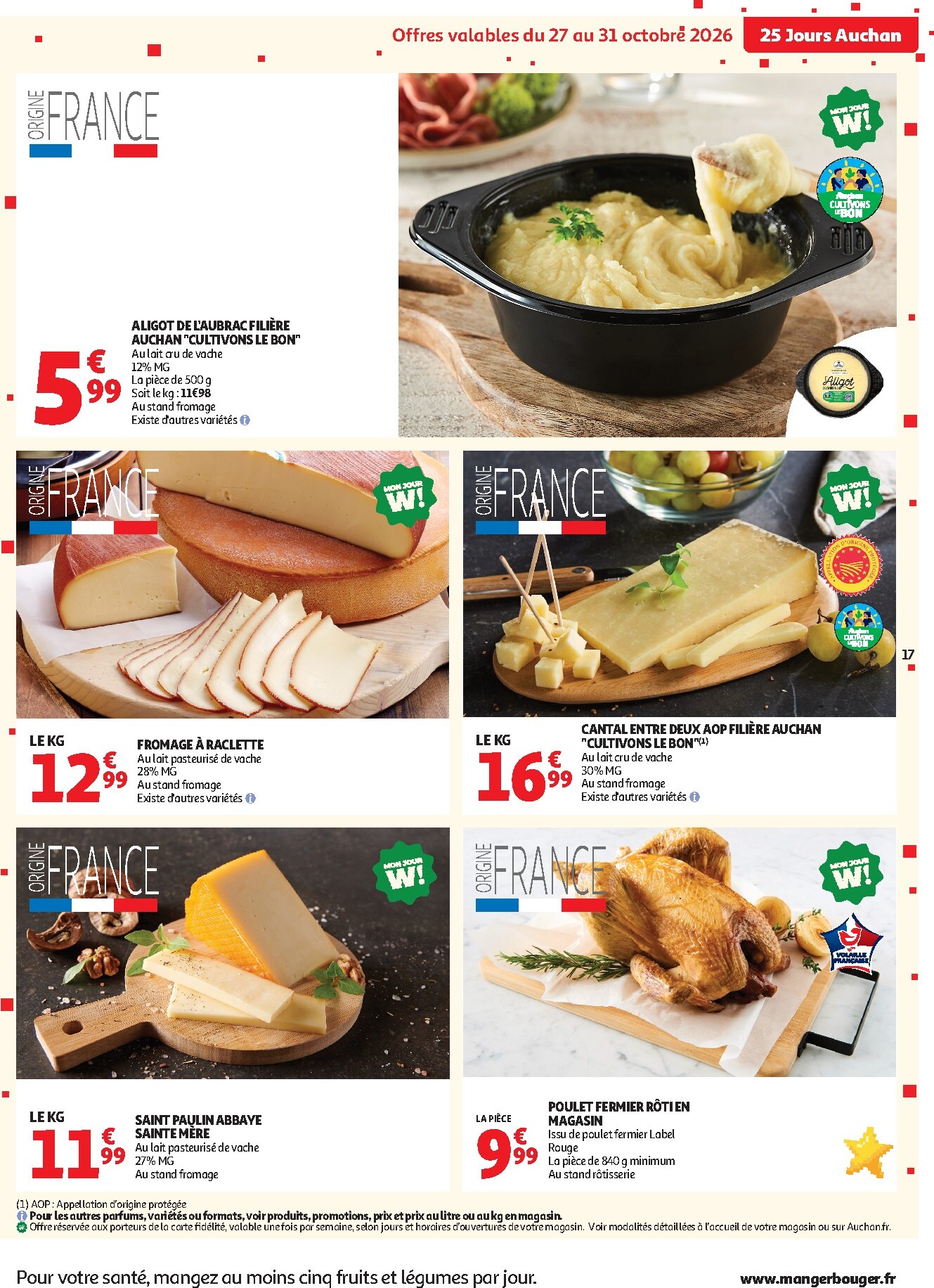 auchan - Auchan folder voor volgende week van dinsdag 27/10/2026 tot zondag 01/11/2026 - page: 17