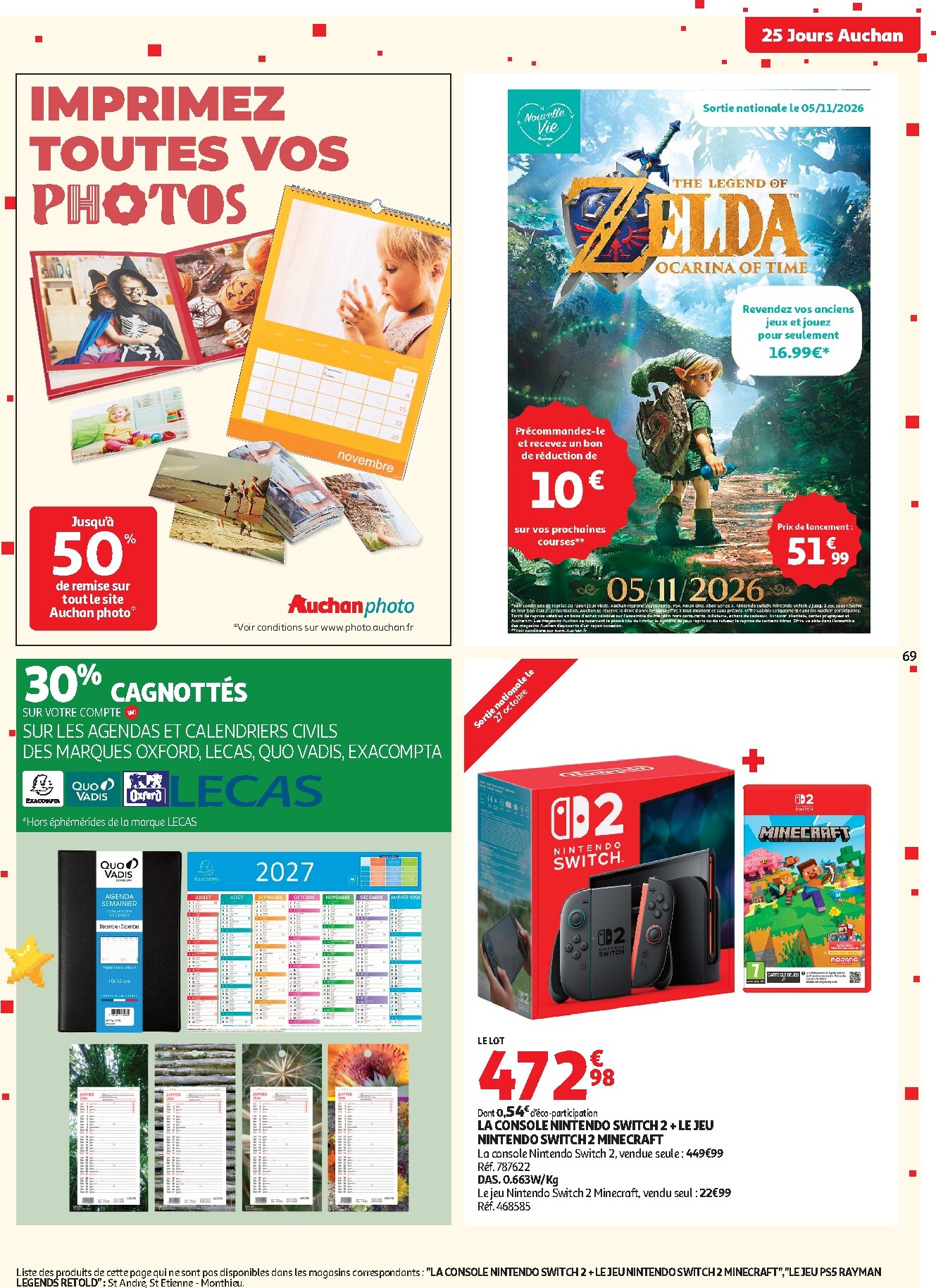 auchan - Auchan folder voor volgende week van dinsdag 27/10/2026 tot zondag 01/11/2026 - page: 69