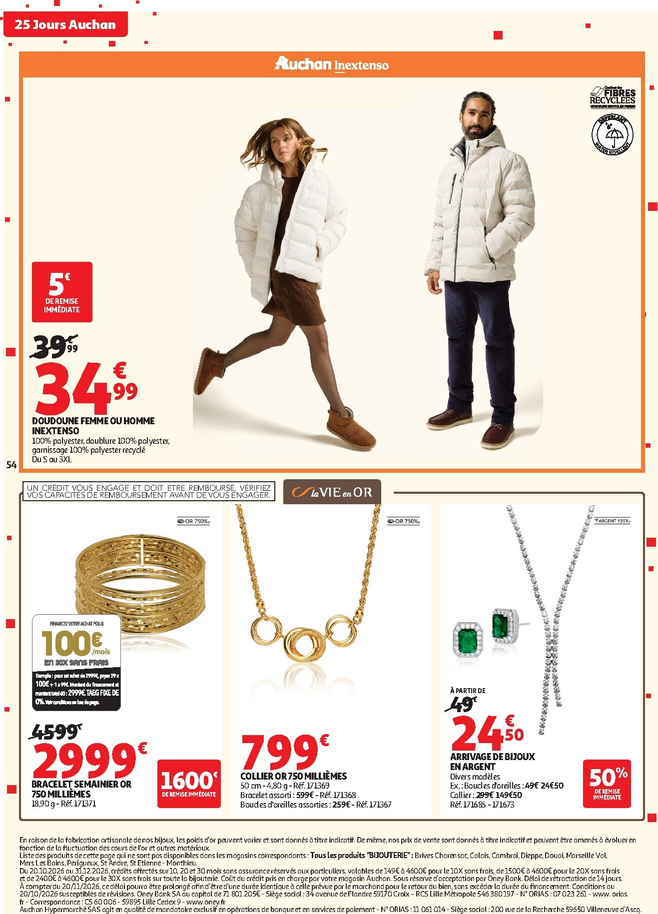 auchan - Auchan folder voor volgende week van dinsdag 27/10/2026 tot zondag 01/11/2026 - page: 54