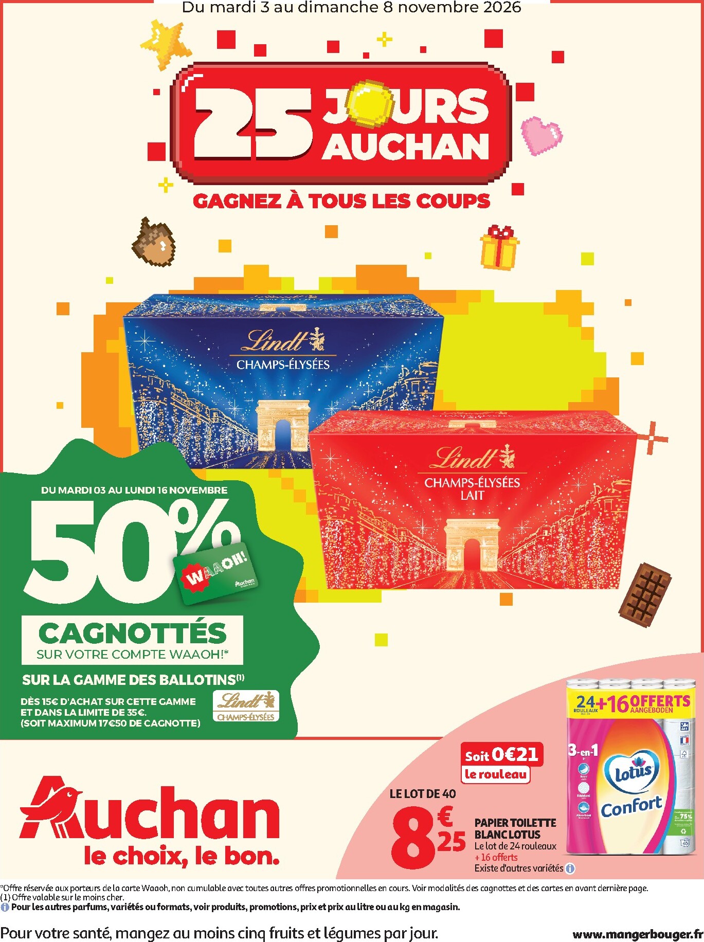 auchan - Auchan folder voor volgende week van dinsdag 03/11/2026 tot zondag 08/11/2026 - page: 1