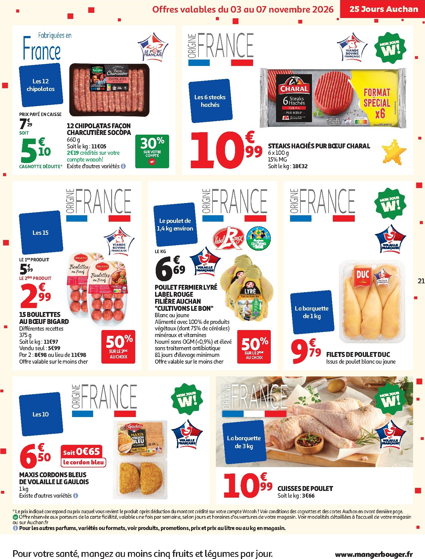 auchan - Auchan folder voor volgende week van dinsdag 03/11/2026 tot zondag 08/11/2026 - page: 21