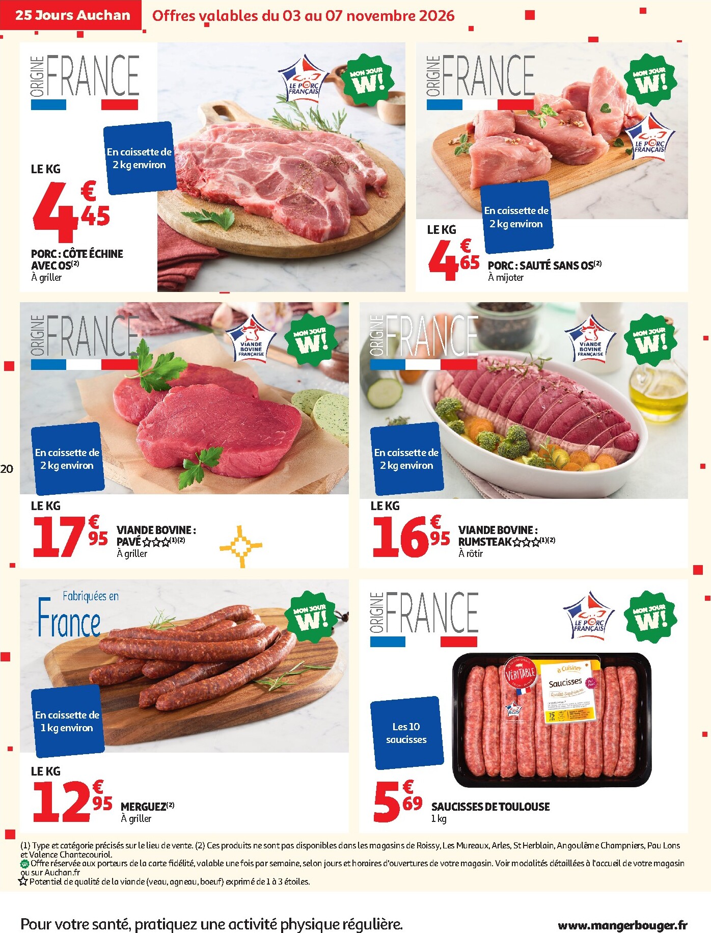 auchan - Auchan folder voor volgende week van dinsdag 03/11/2026 tot zondag 08/11/2026 - page: 20