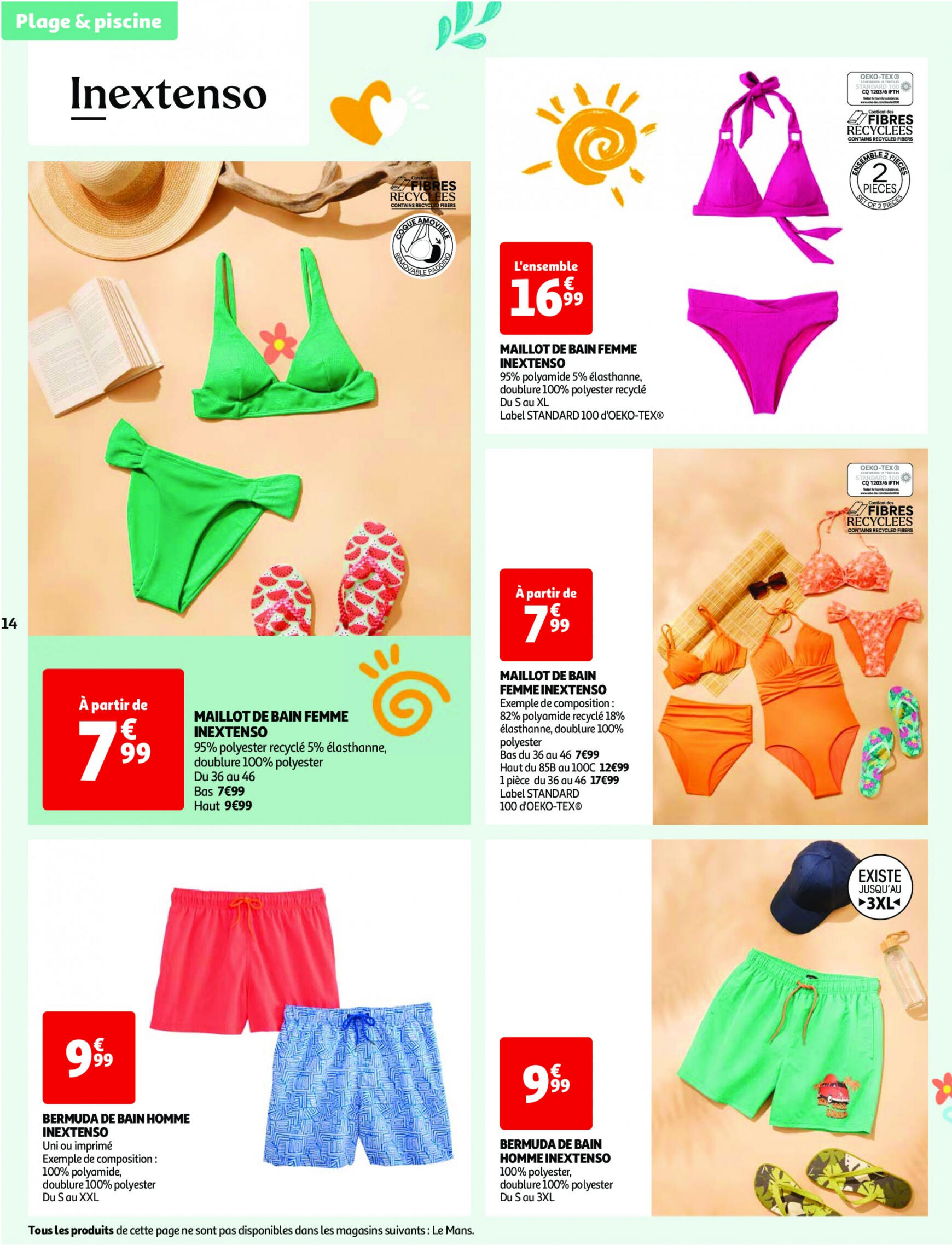 auchan - Auchan - Nos exclusivités Summer pour s'amuser tout l'été folder huidig 14.05. - 15.06. - page: 14