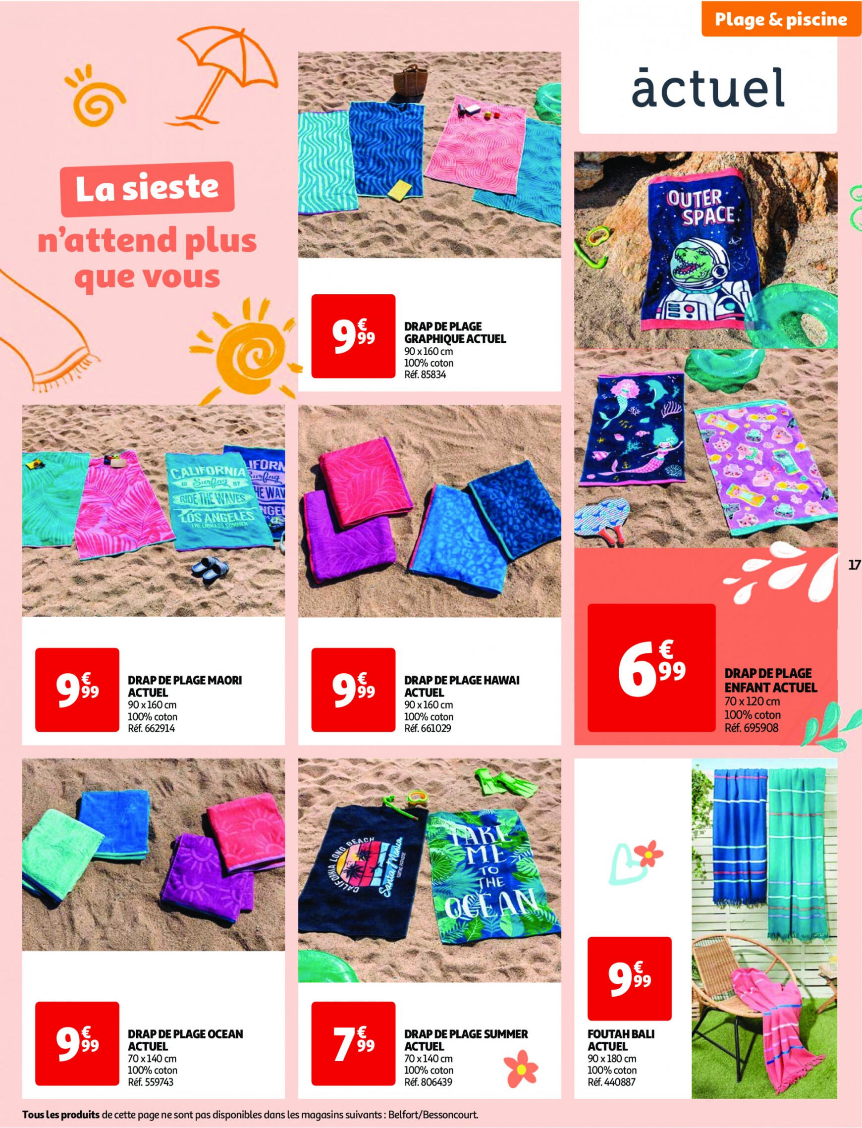 auchan - Auchan - Nos exclusivités Summer pour s'amuser tout l'été folder huidig 14.05. - 15.06. - page: 17
