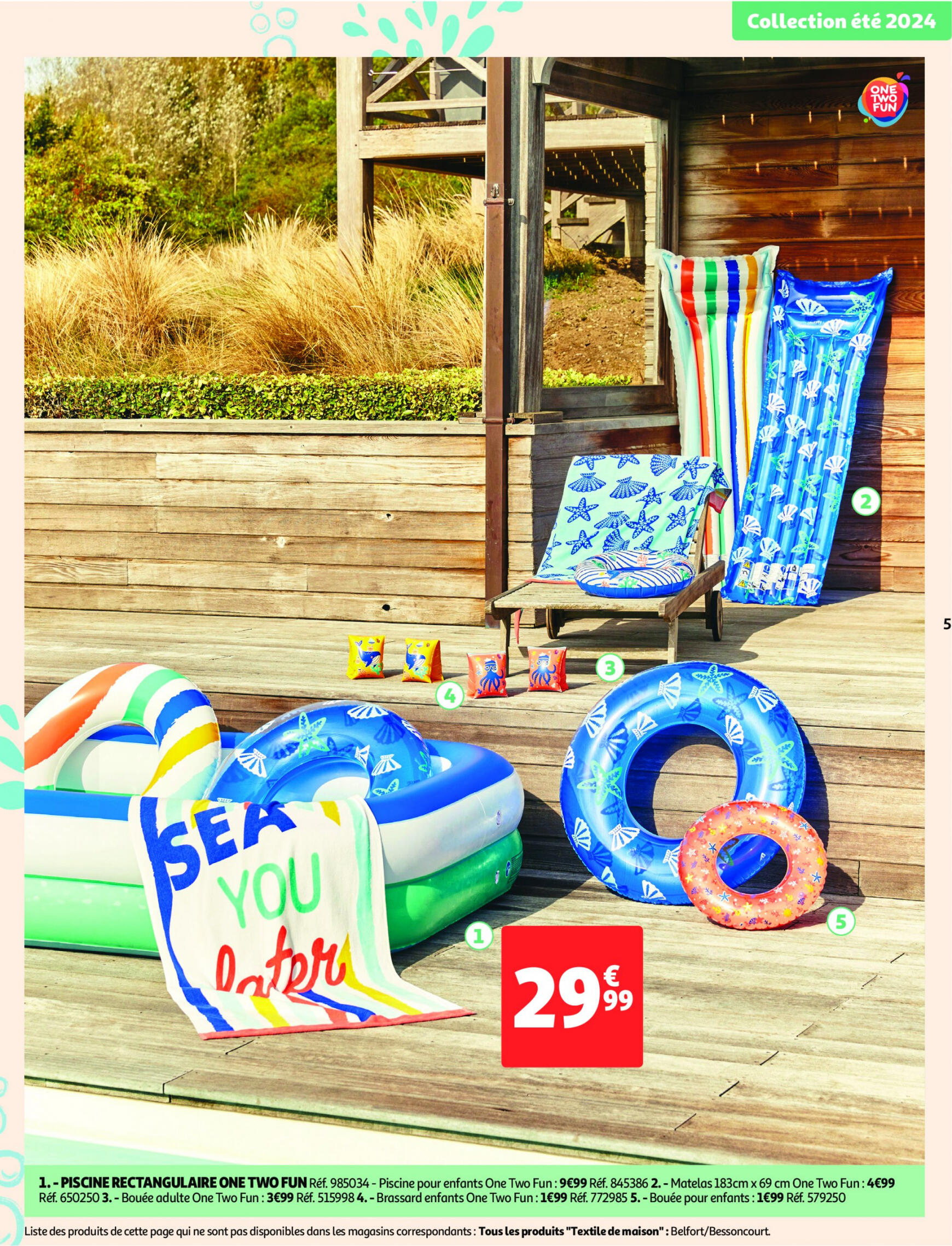 auchan - Auchan - Nos exclusivités Summer pour s'amuser tout l'été folder huidig 14.05. - 15.06. - page: 5
