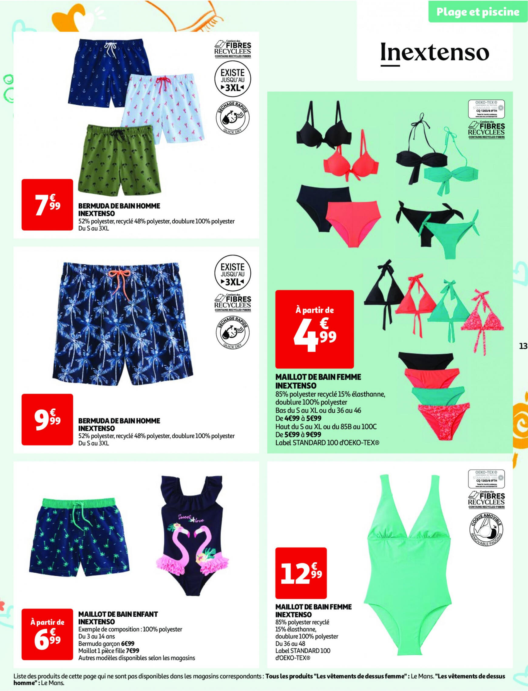 auchan - Auchan - Nos exclusivités Summer pour s'amuser tout l'été folder huidig 14.05. - 15.06. - page: 13