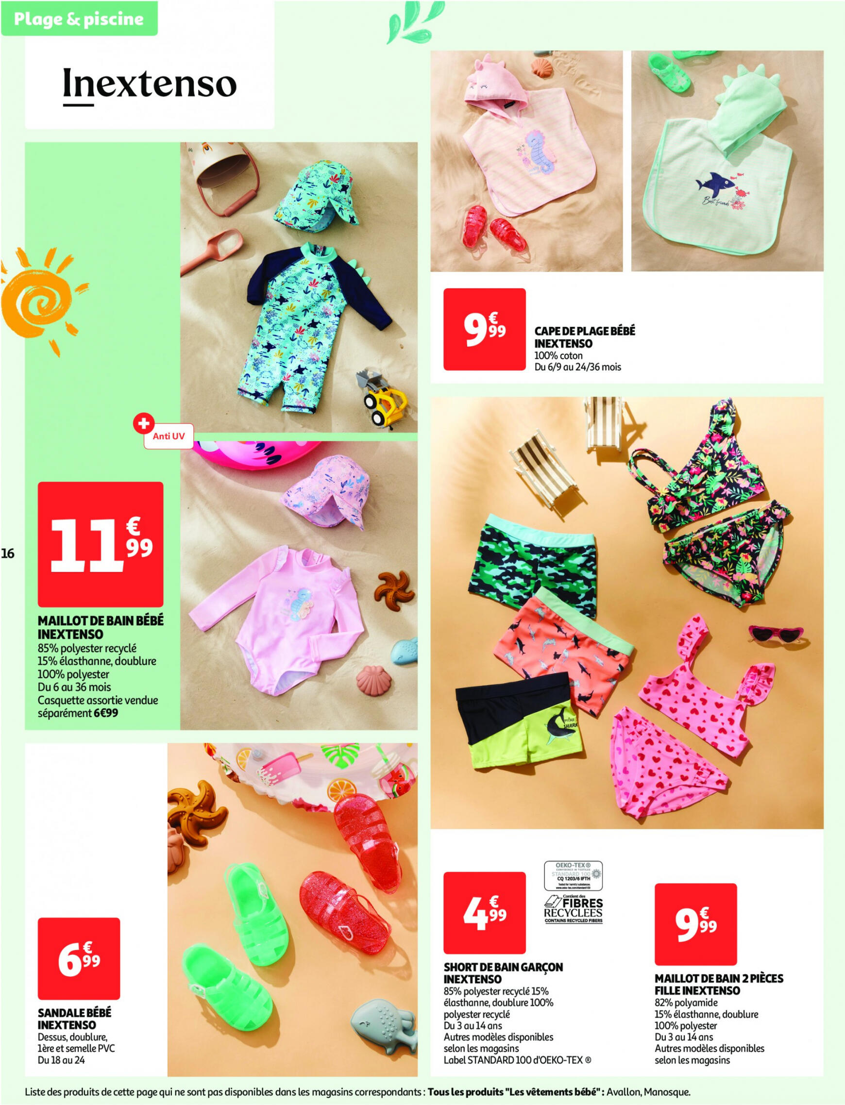auchan - Auchan - Nos exclusivités Summer pour s'amuser tout l'été folder huidig 14.05. - 15.06. - page: 16