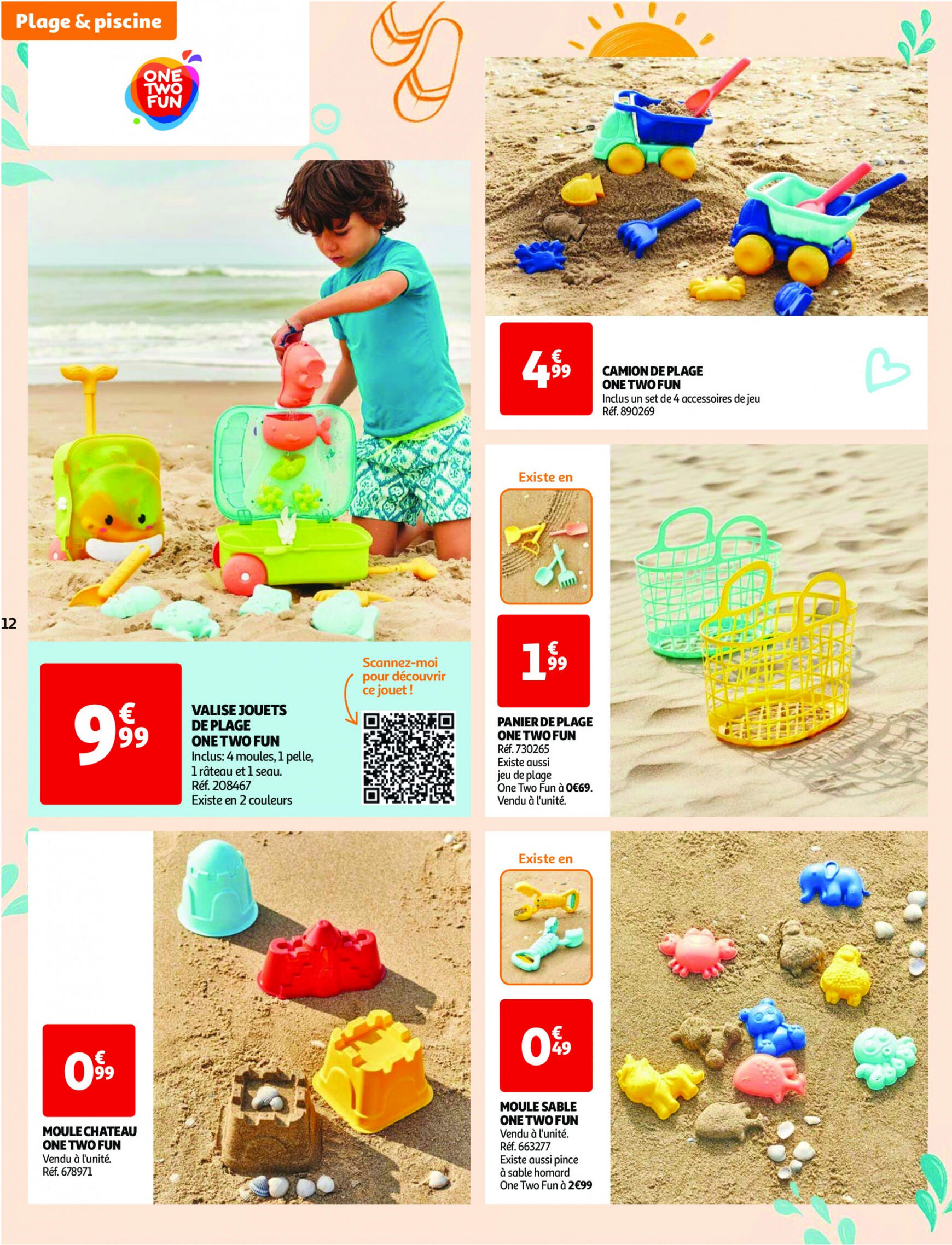 auchan - Auchan - Nos exclusivités Summer pour s'amuser tout l'été folder huidig 14.05. - 15.06. - page: 12