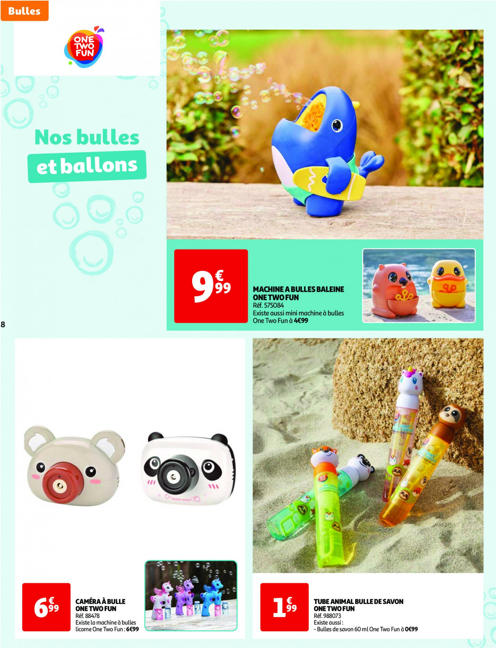 auchan - Auchan - Nos exclusivités Summer pour s'amuser tout l'été folder huidig 14.05. - 15.06. - page: 8