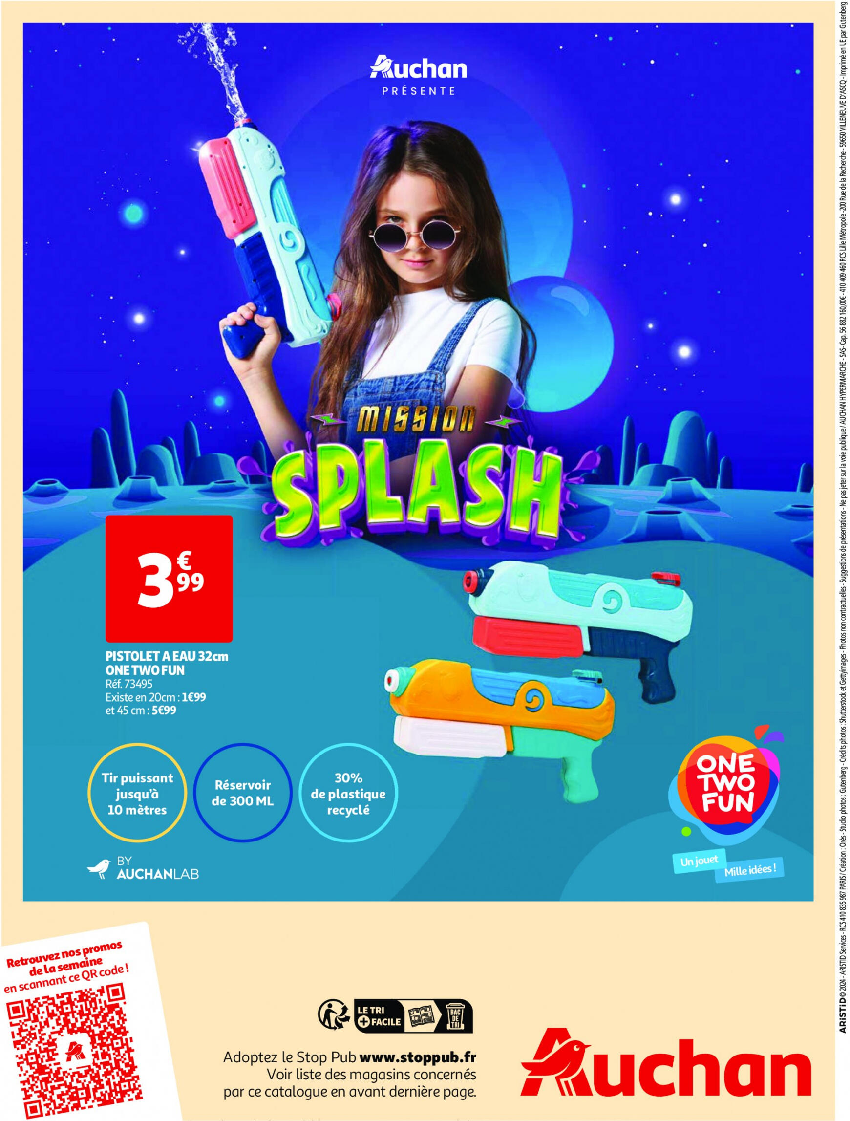 auchan - Auchan - Nos exclusivités Summer pour s'amuser tout l'été folder huidig 14.05. - 15.06. - page: 20
