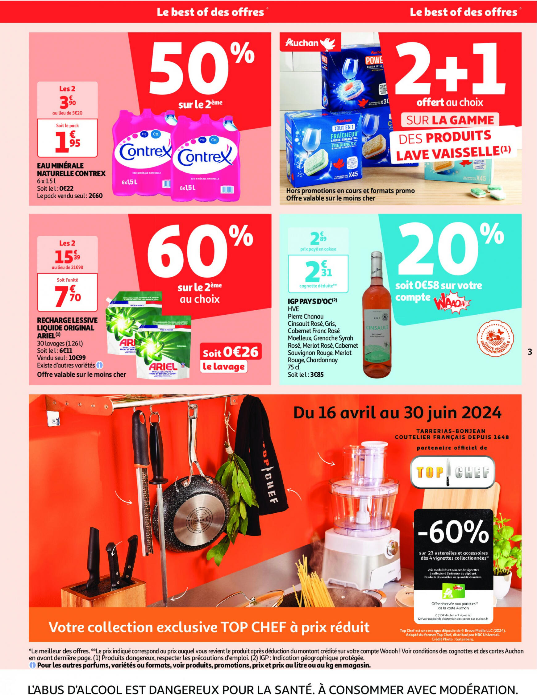 auchan - Auchan - On met le turbot sur les produits de la mer folder huidig 14.05. - 19.05. - page: 3