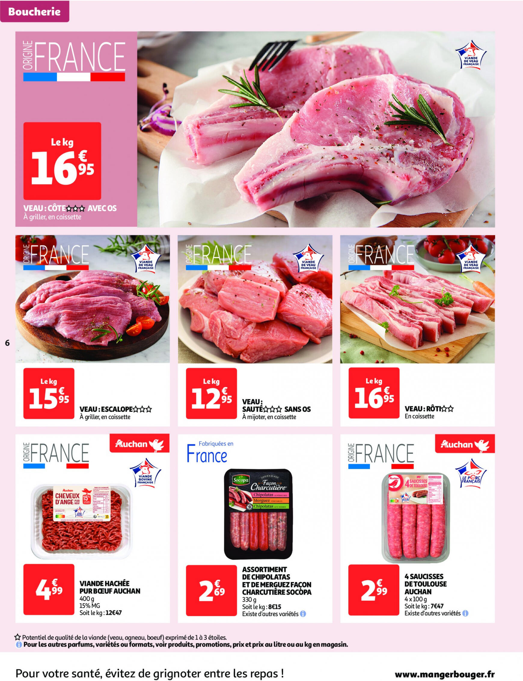 auchan - Auchan - On met le turbot sur les produits de la mer folder huidig 14.05. - 19.05. - page: 6