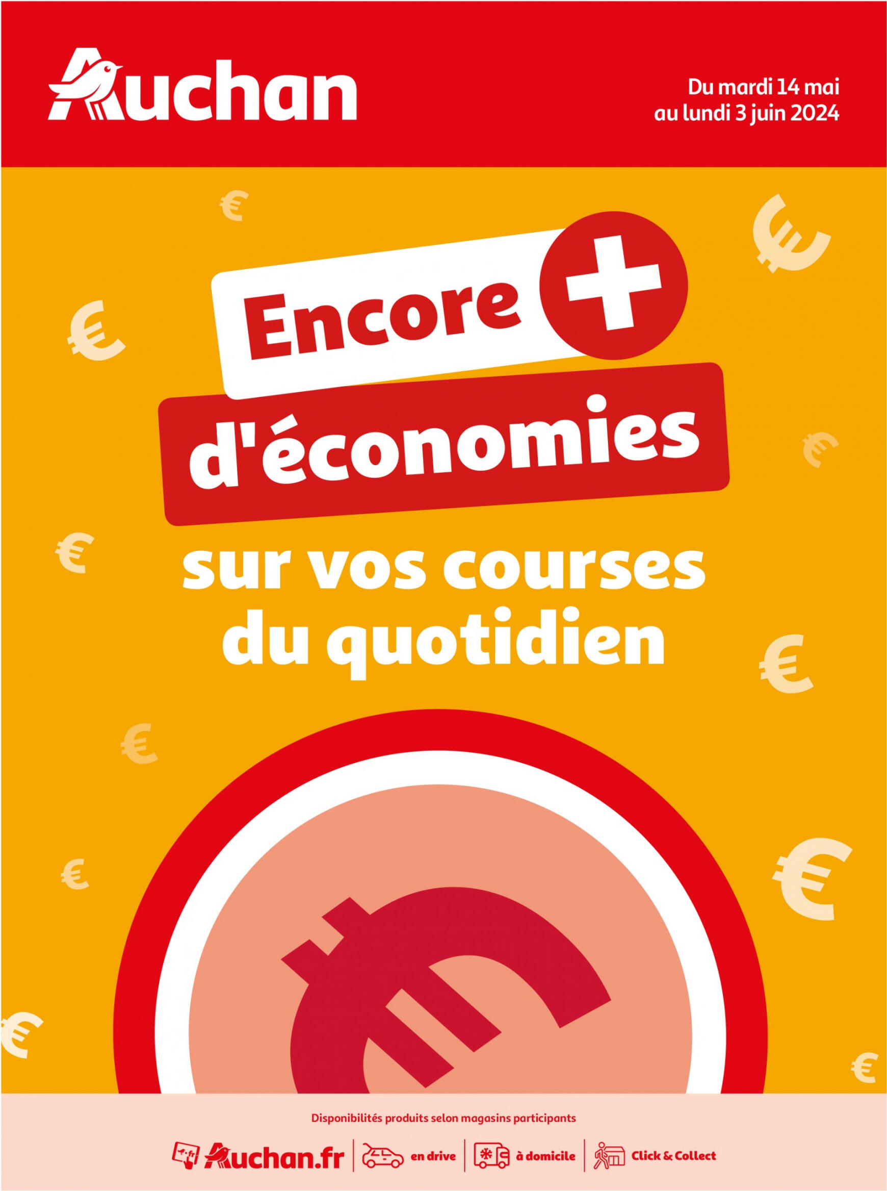 auchan - Auchan - Des économies au quotidien folder huidig 14.05. - 03.06. - page: 1