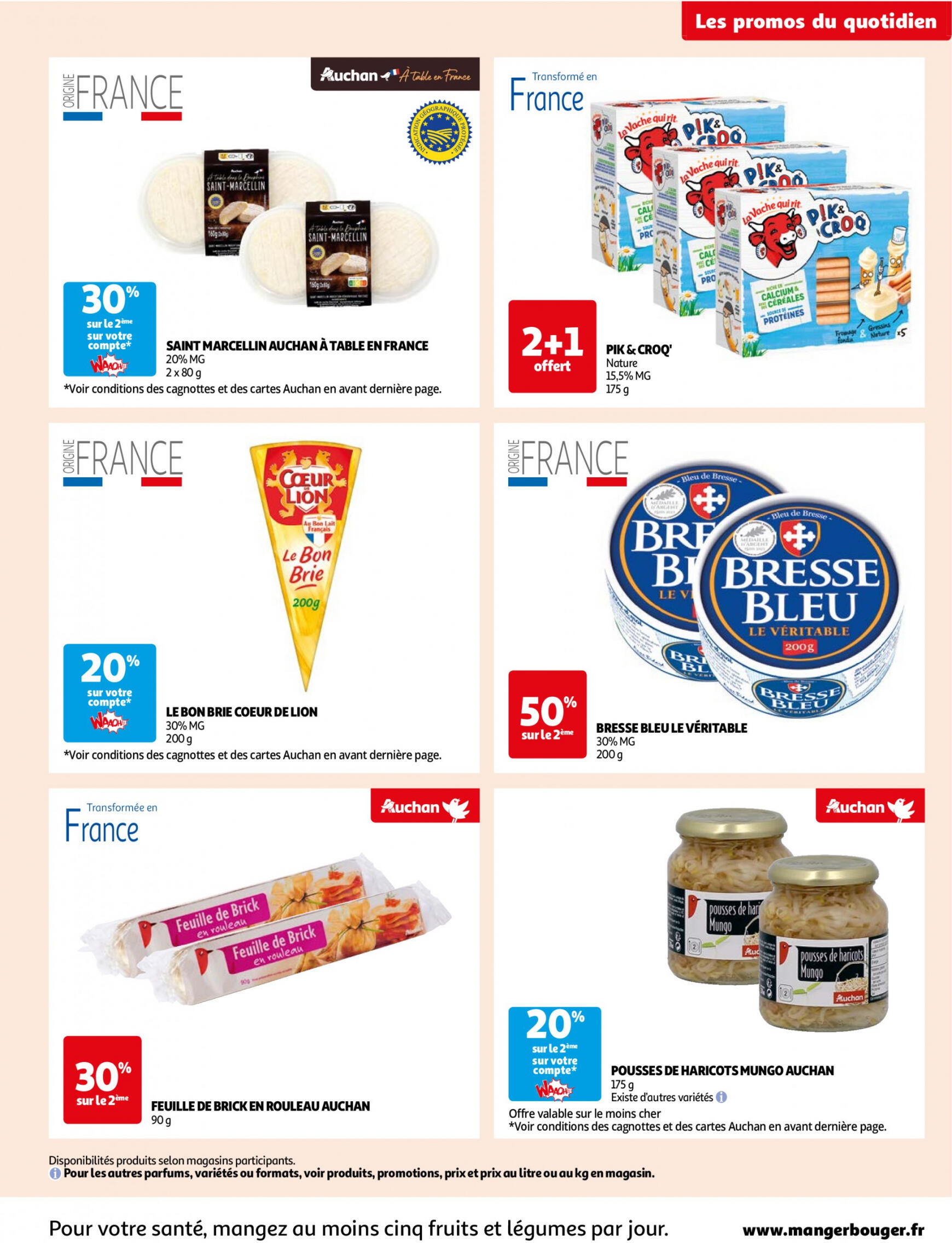 auchan - Auchan - Des économies au quotidien folder huidig 14.05. - 03.06. - page: 5