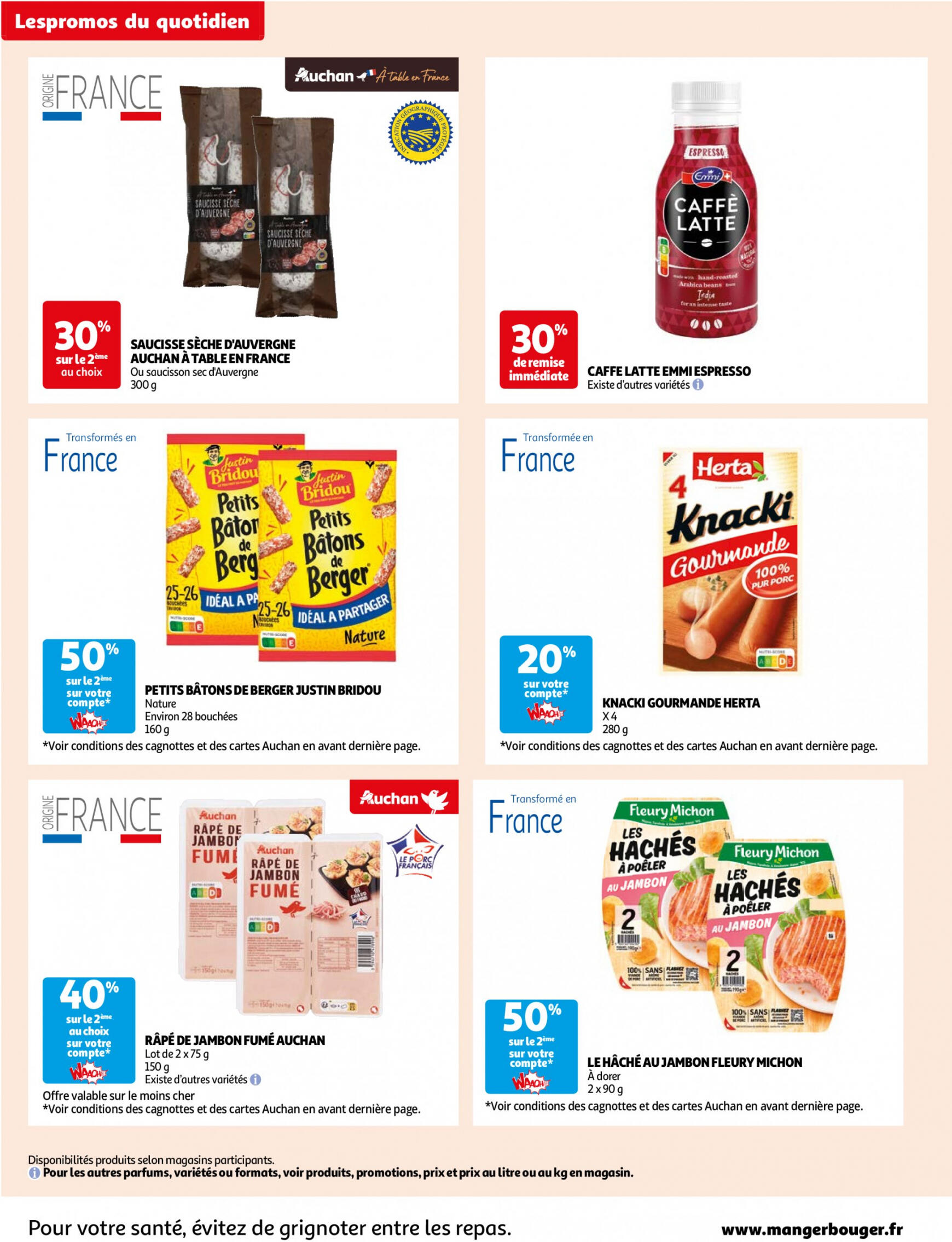 auchan - Auchan - Des économies au quotidien folder huidig 14.05. - 03.06. - page: 6