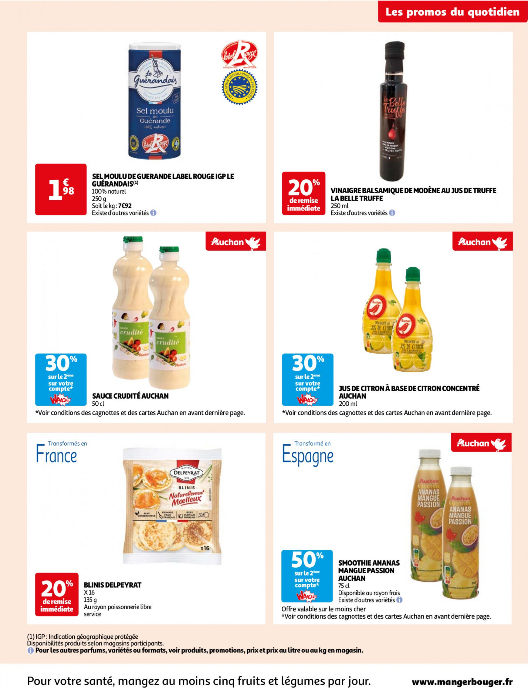 auchan - Auchan - Des économies au quotidien folder huidig 14.05. - 03.06. - page: 9