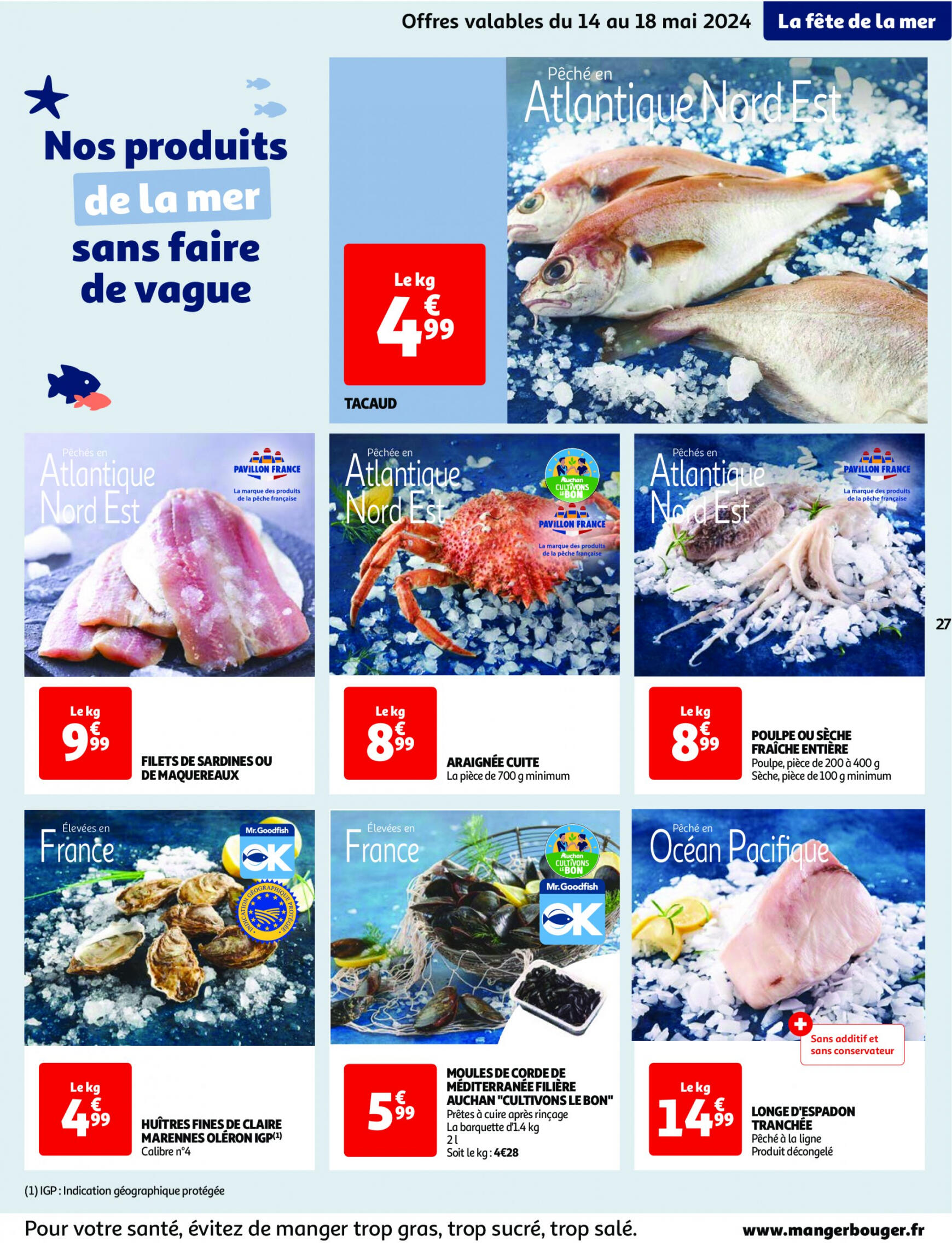 auchan - Auchan - Nos surgelés ont tout bon folder huidig 14.05. - 21.05. - page: 27