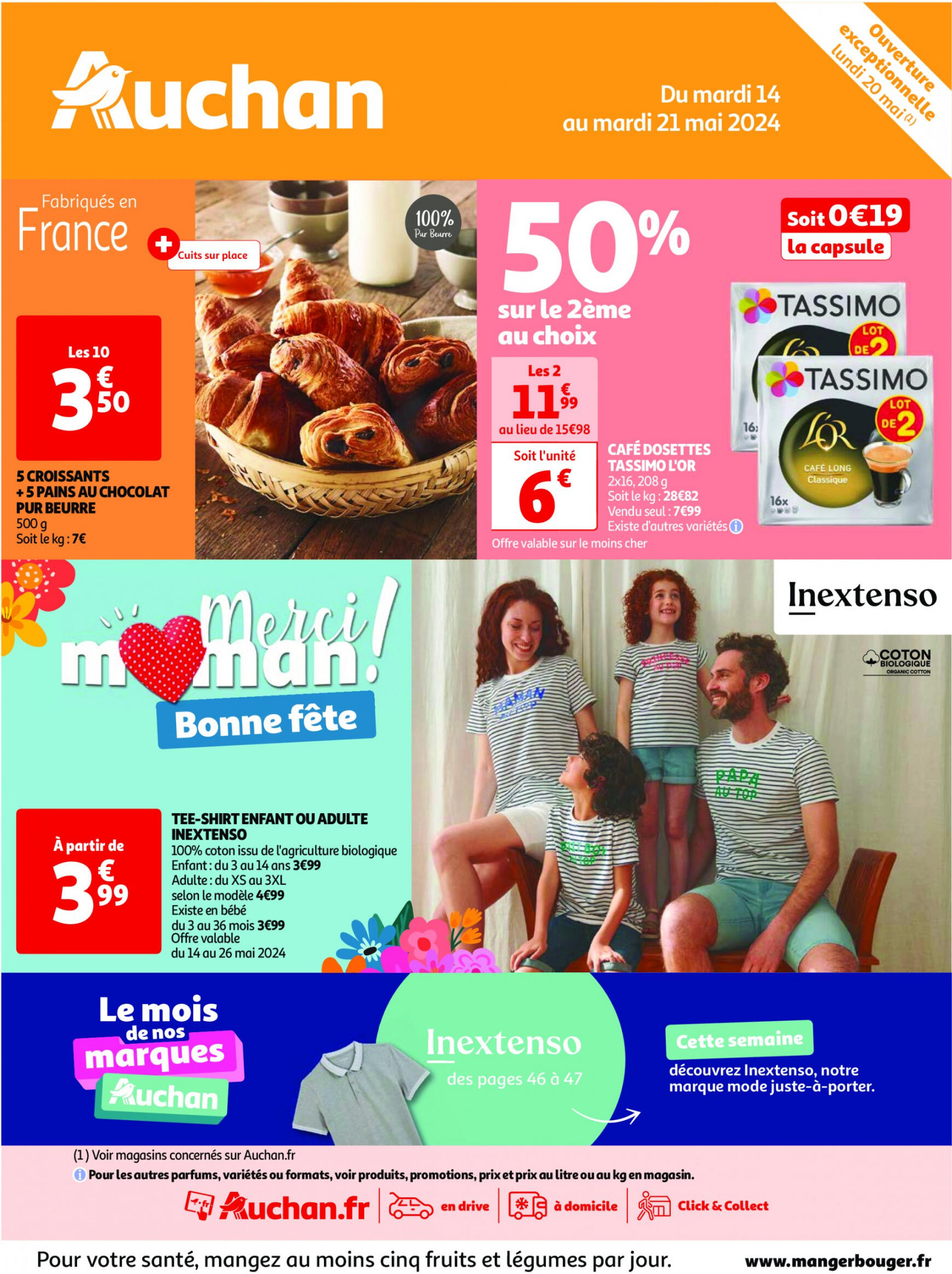 auchan - Auchan - Nos surgelés ont tout bon folder huidig 14.05. - 21.05. - page: 1