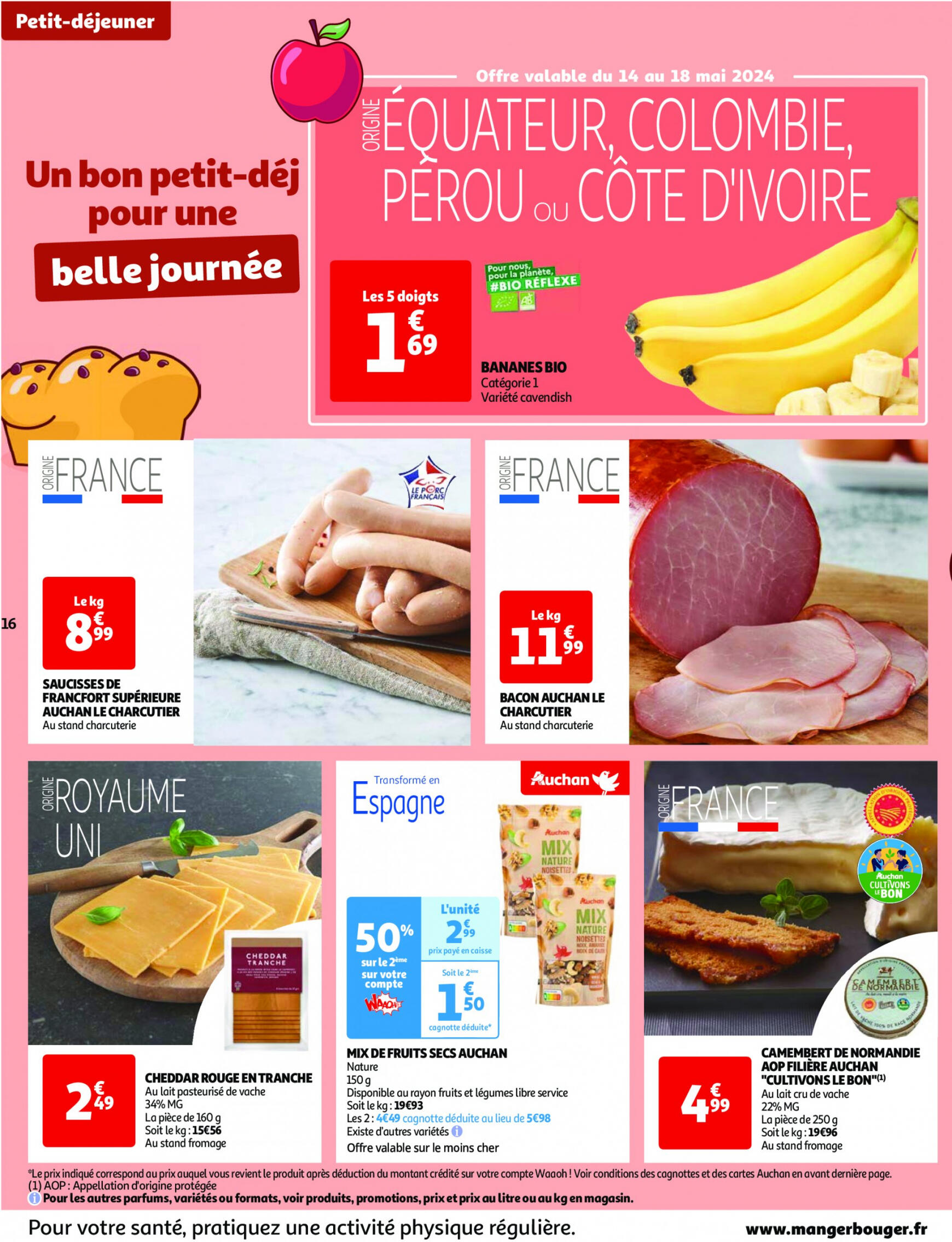 auchan - Auchan - Nos surgelés ont tout bon folder huidig 14.05. - 21.05. - page: 16