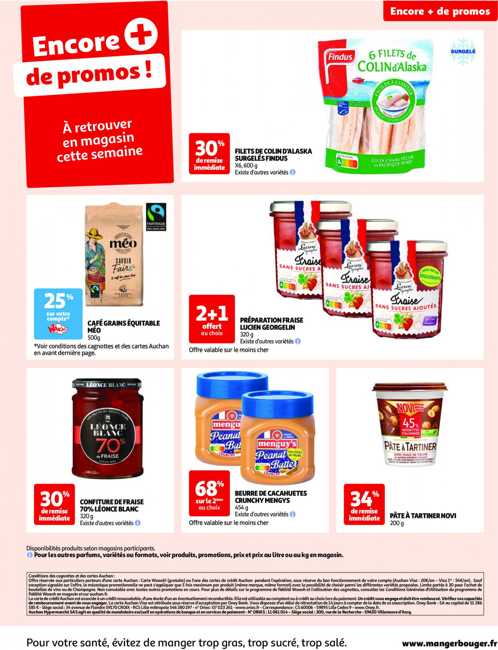 auchan - Auchan - Nos surgelés ont tout bon folder huidig 14.05. - 21.05. - page: 56