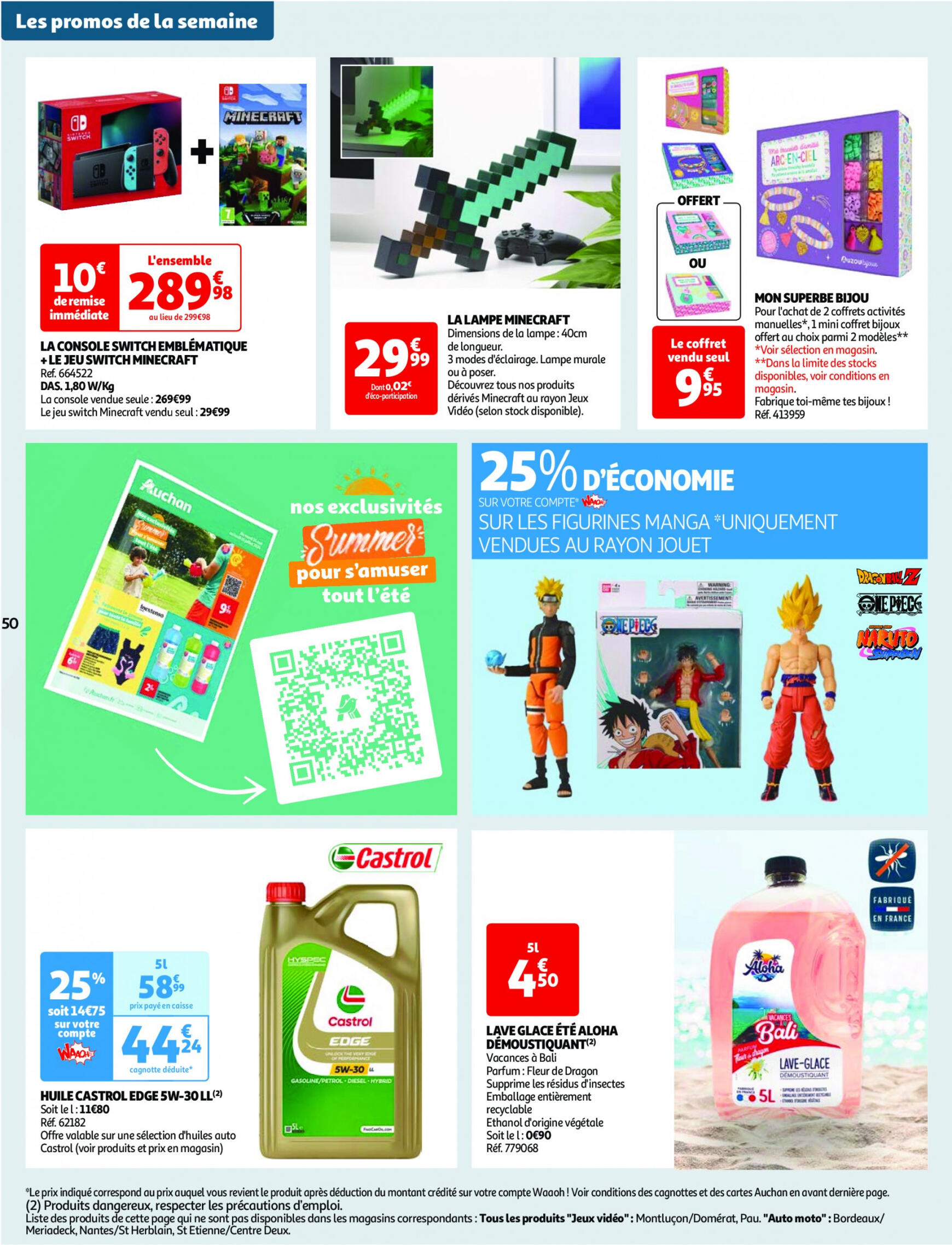 auchan - Auchan - Nos surgelés ont tout bon folder huidig 14.05. - 21.05. - page: 50