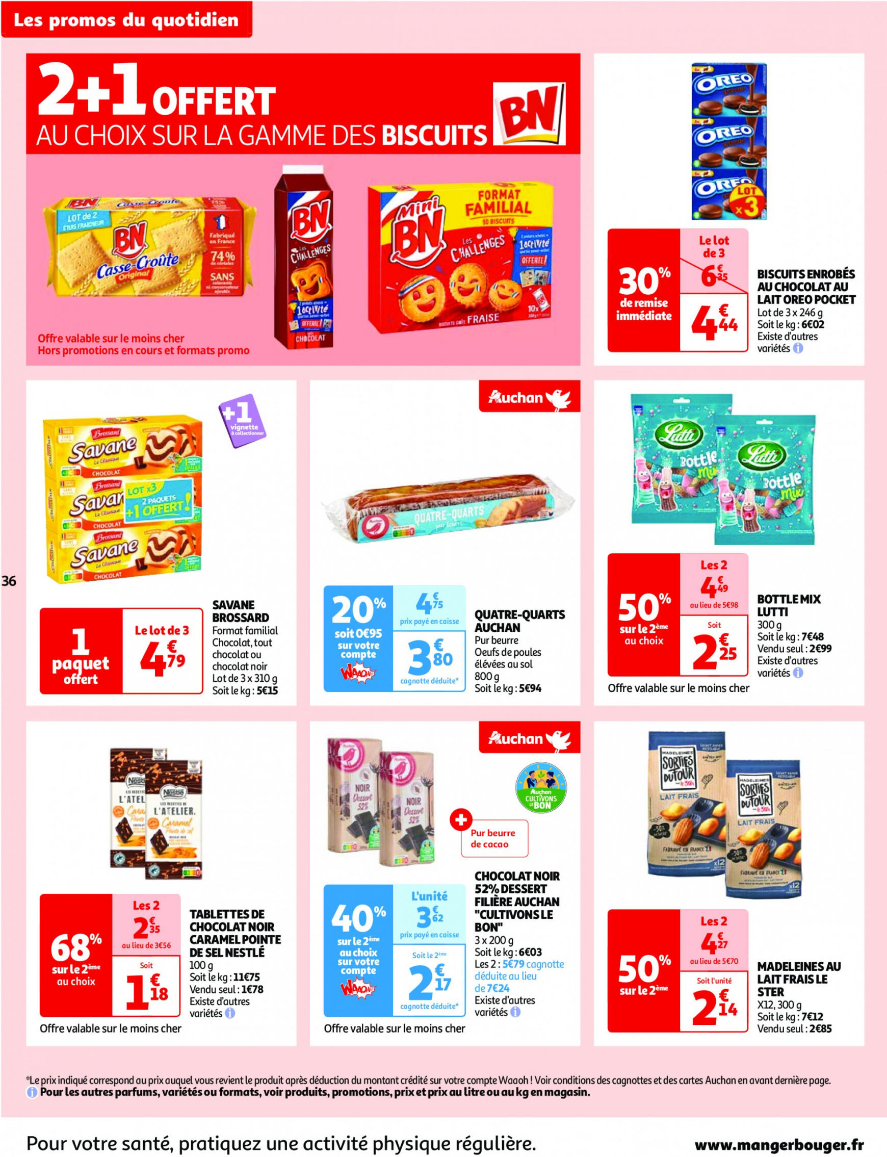 auchan - Auchan - Nos surgelés ont tout bon folder huidig 14.05. - 21.05. - page: 36