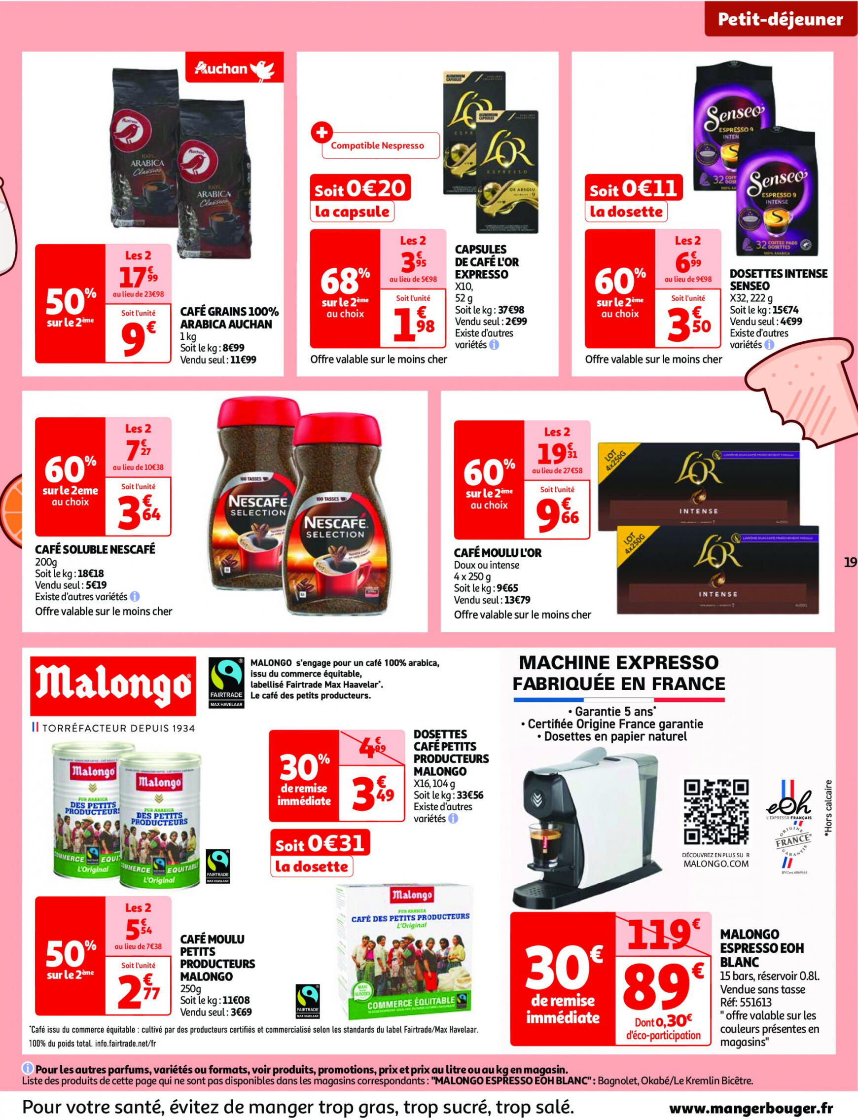 auchan - Auchan - Nos surgelés ont tout bon folder huidig 14.05. - 21.05. - page: 19