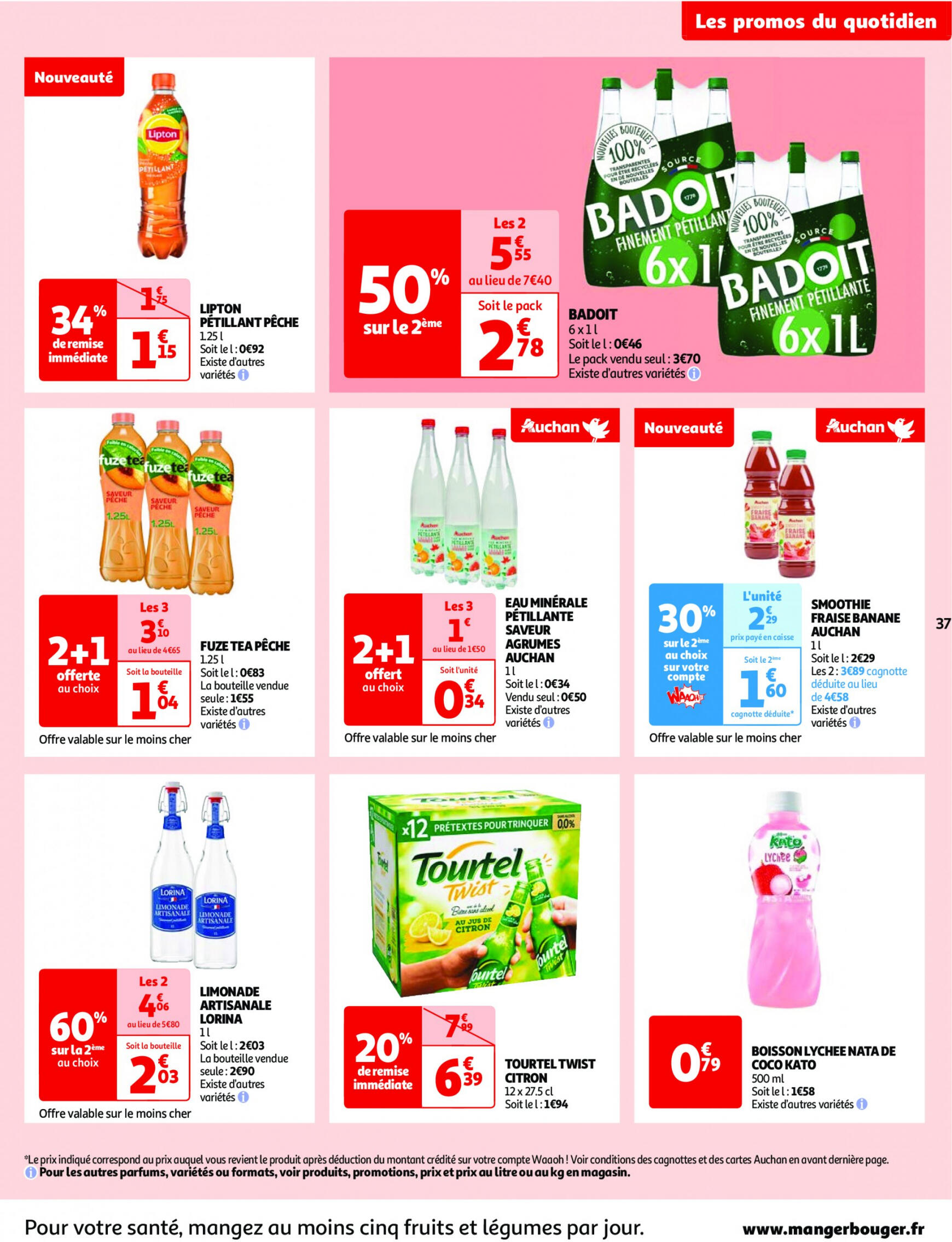 auchan - Auchan - Nos surgelés ont tout bon folder huidig 14.05. - 21.05. - page: 37