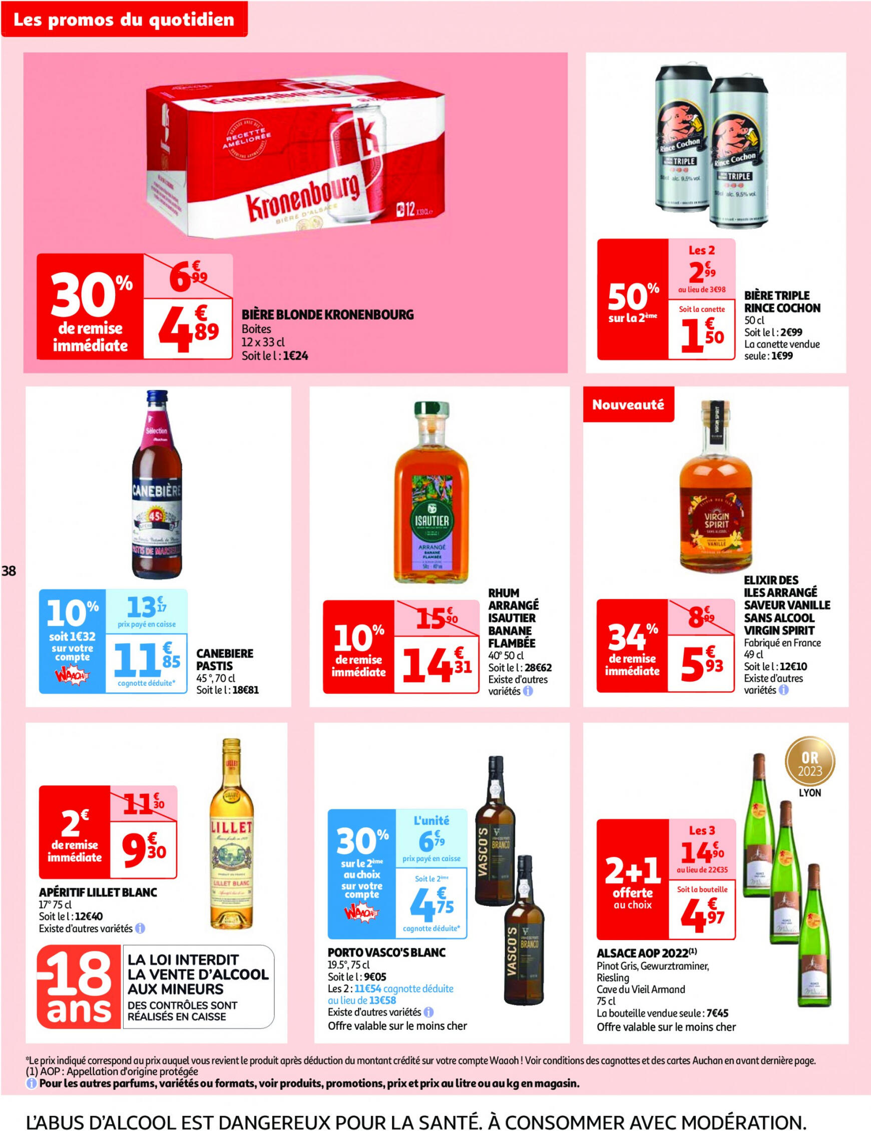 auchan - Auchan - Nos surgelés ont tout bon folder huidig 14.05. - 21.05. - page: 38
