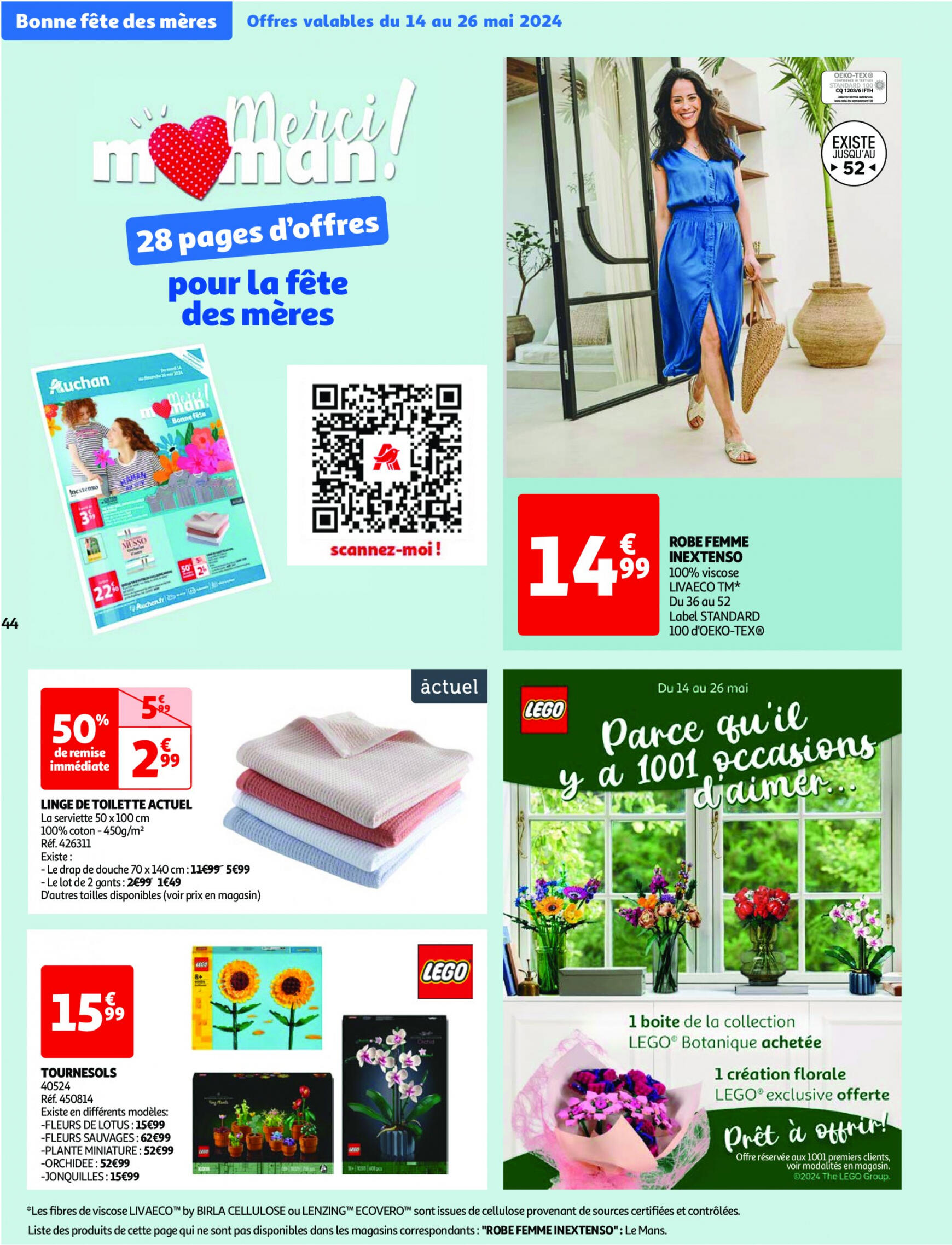 auchan - Auchan - Nos surgelés ont tout bon folder huidig 14.05. - 21.05. - page: 44