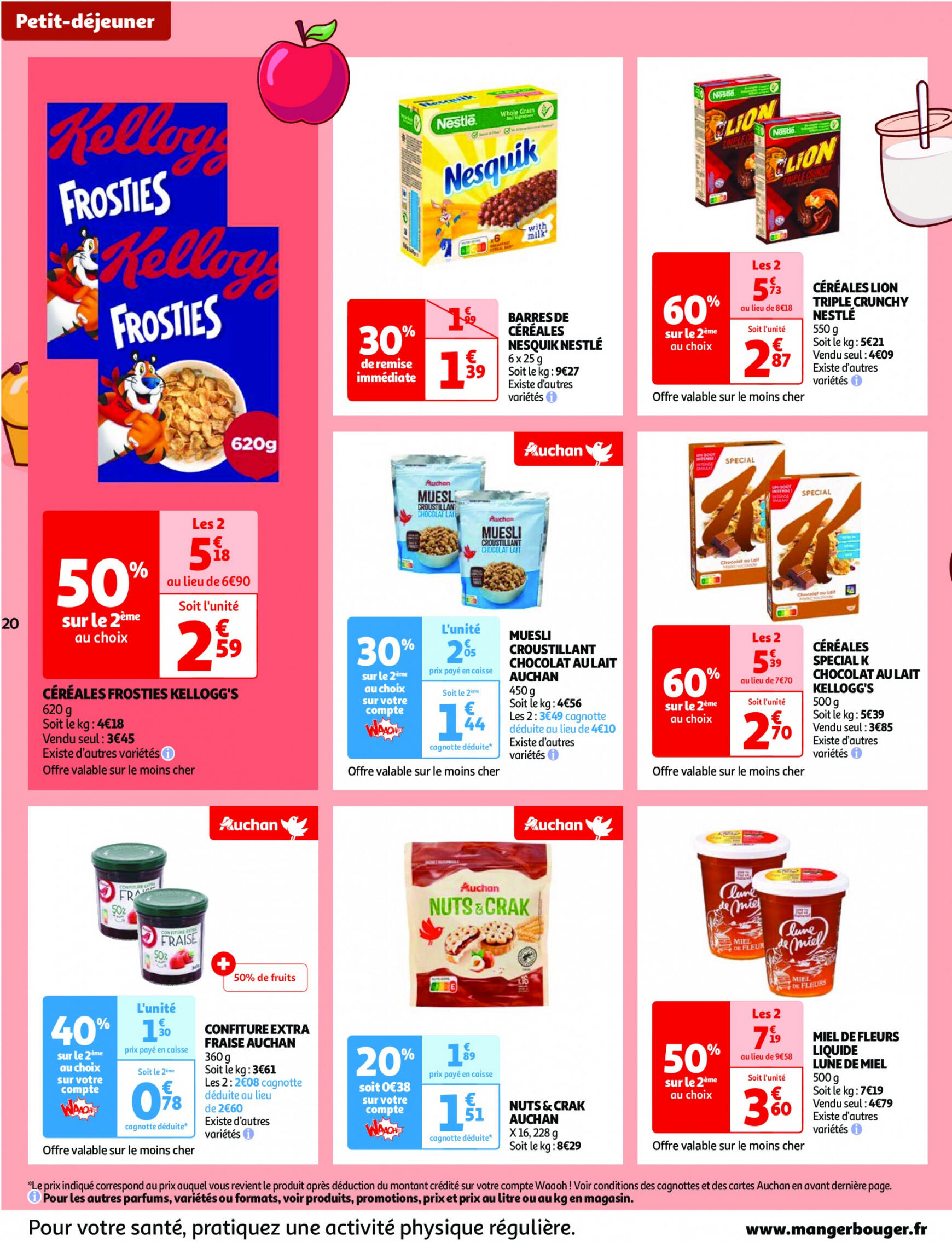 auchan - Auchan - Nos surgelés ont tout bon folder huidig 14.05. - 21.05. - page: 20