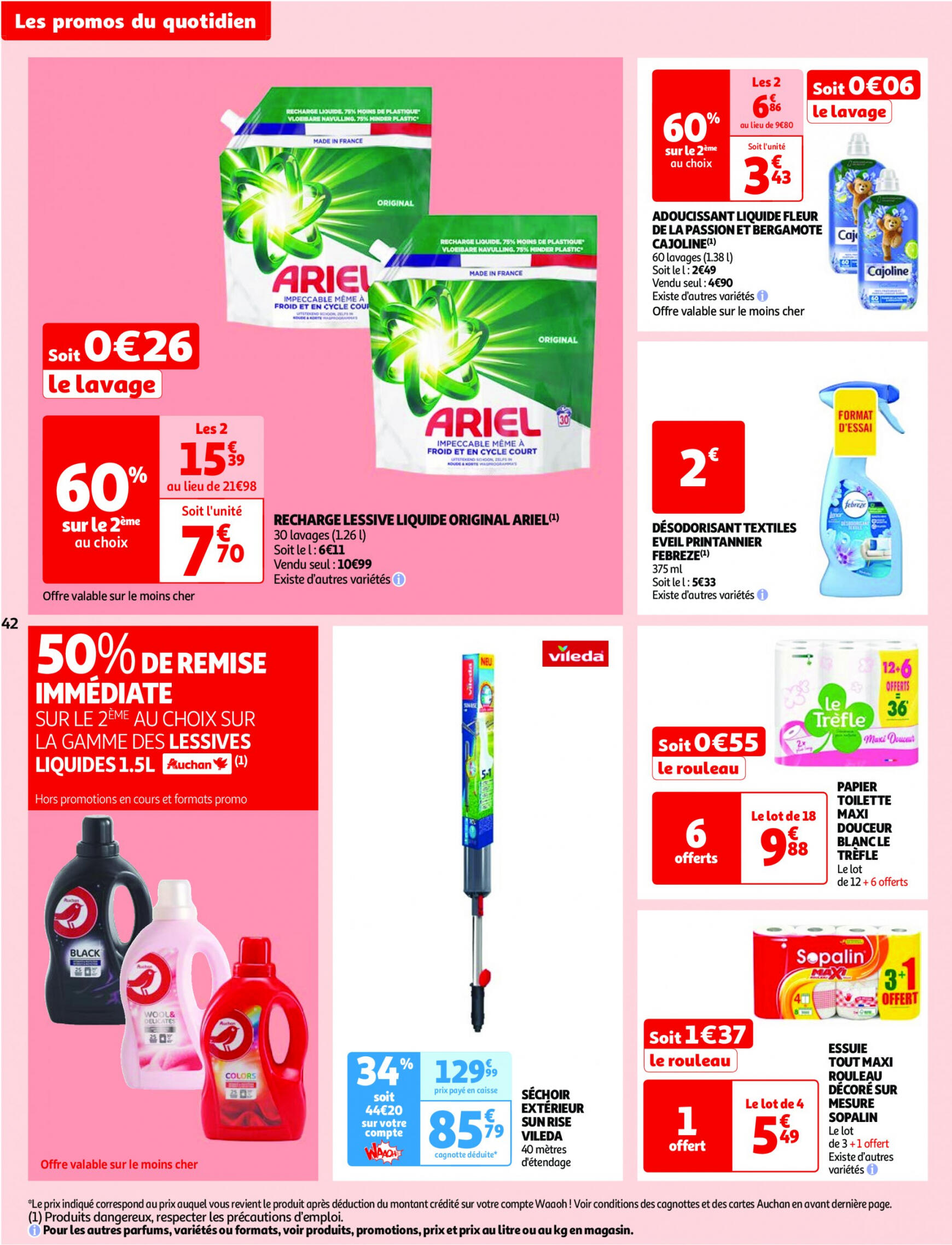 auchan - Auchan - Nos surgelés ont tout bon folder huidig 14.05. - 21.05. - page: 42