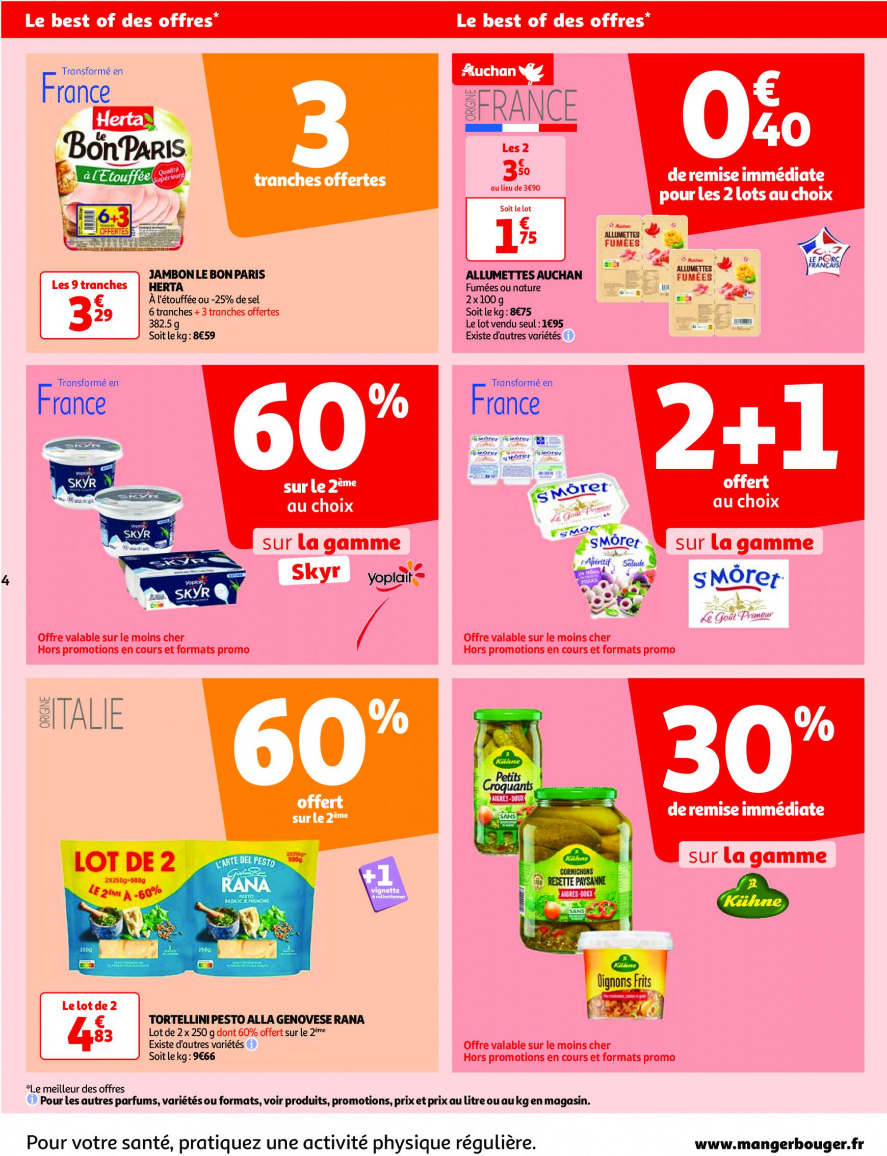 auchan - Auchan - Nos surgelés ont tout bon folder huidig 14.05. - 21.05. - page: 4