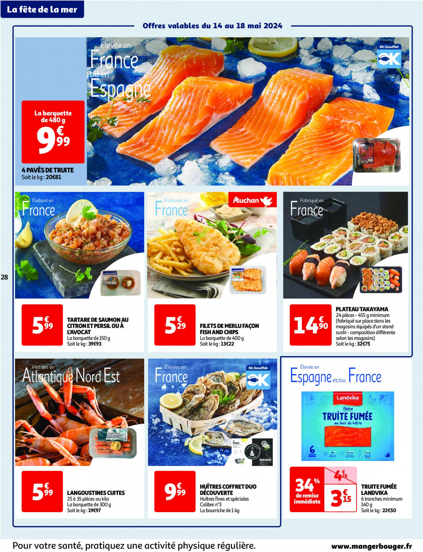 auchan - Auchan - Nos surgelés ont tout bon folder huidig 14.05. - 21.05. - page: 28