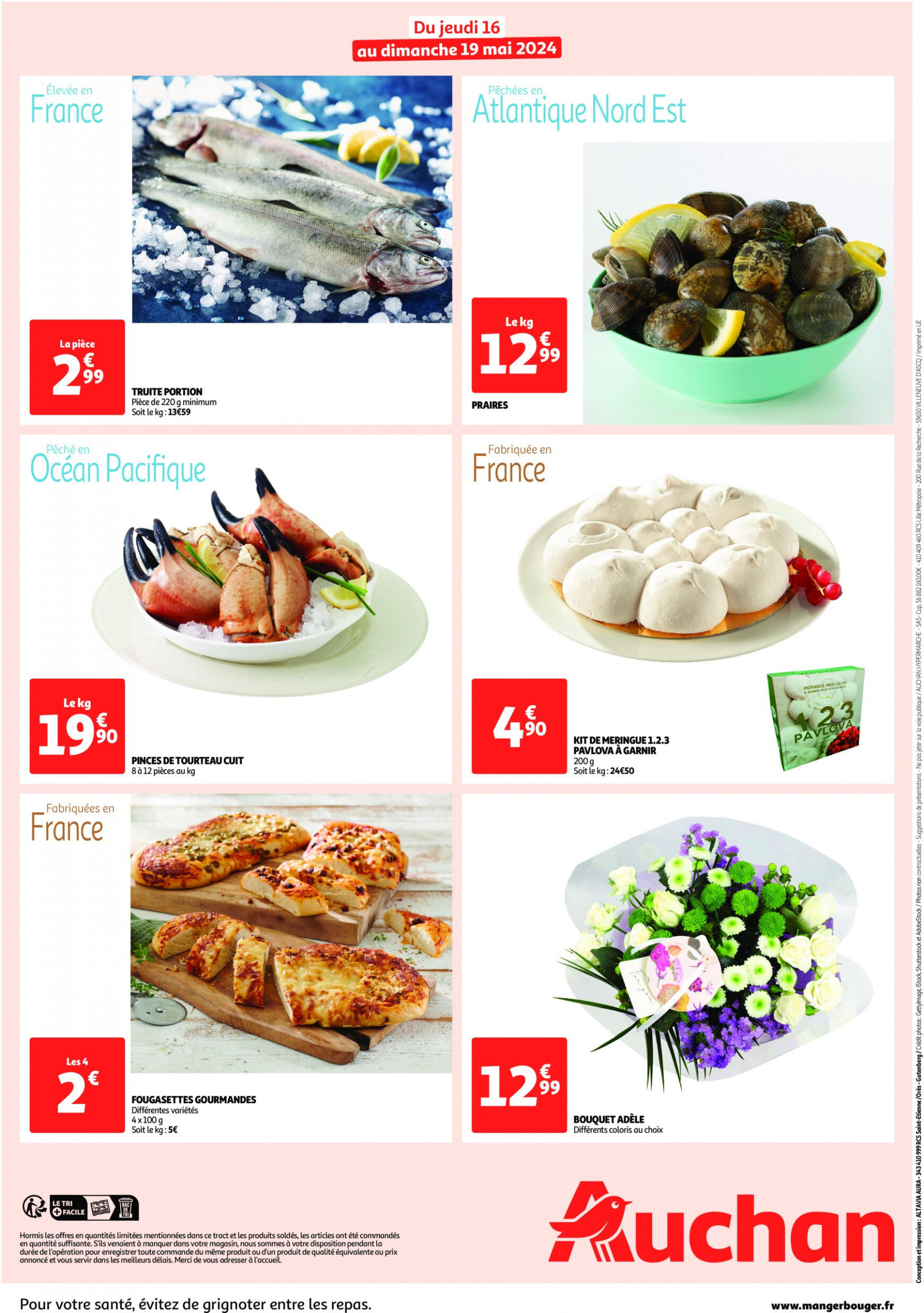 auchan - Auchan - Les bons plans du week-end dans votre hyper ! folder huidig 16.05. - 19.05. - page: 2