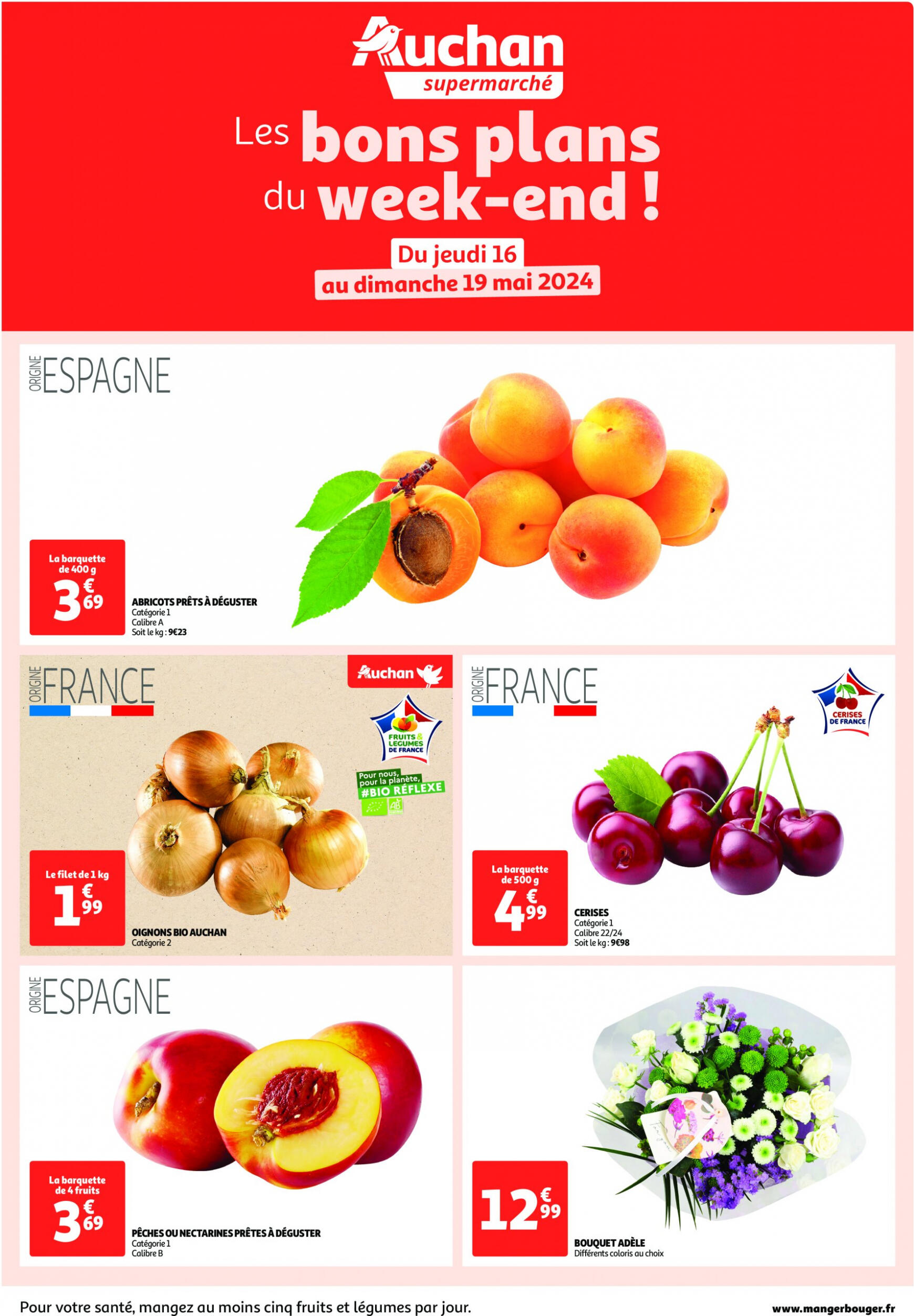 auchan - Auchan Supermarché - Les bons plans du week-end dans votre super ! folder huidig 16.05. - 19.05.