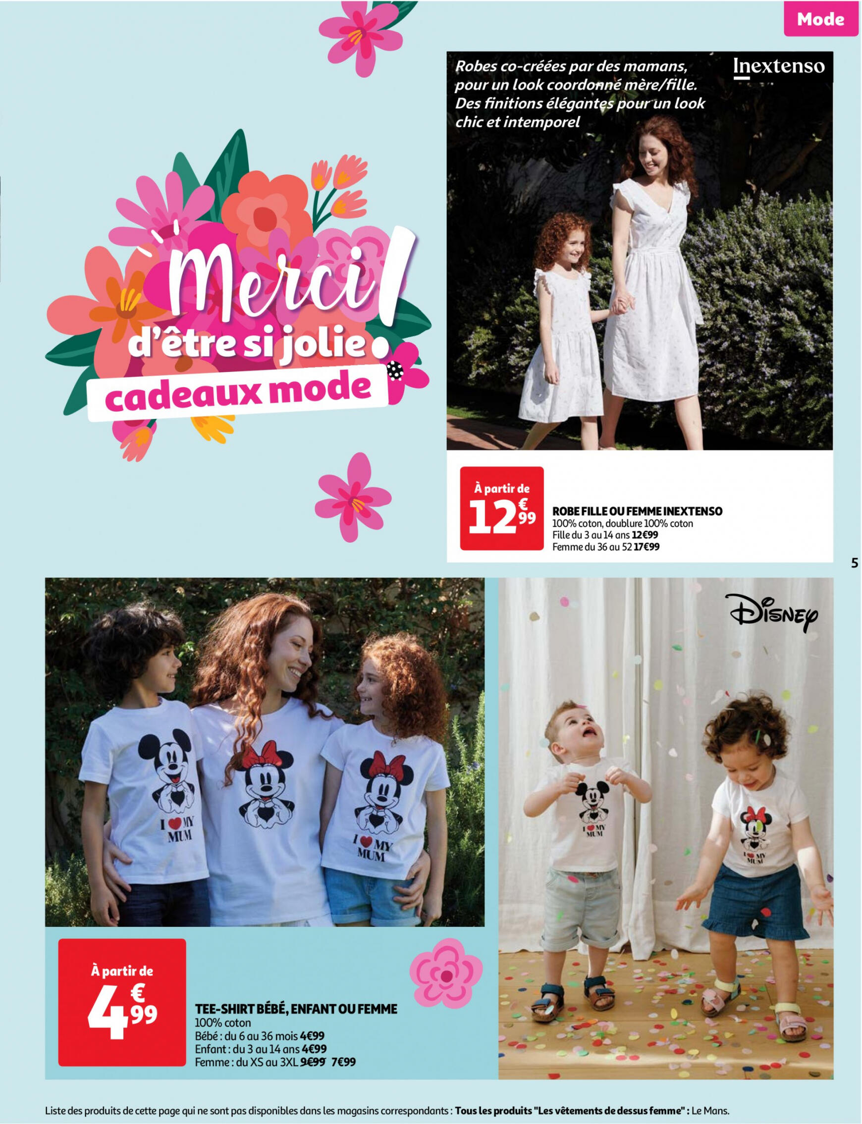 auchan - Auchan - Merci maman folder huidig 14.05. - 26.05. - page: 5