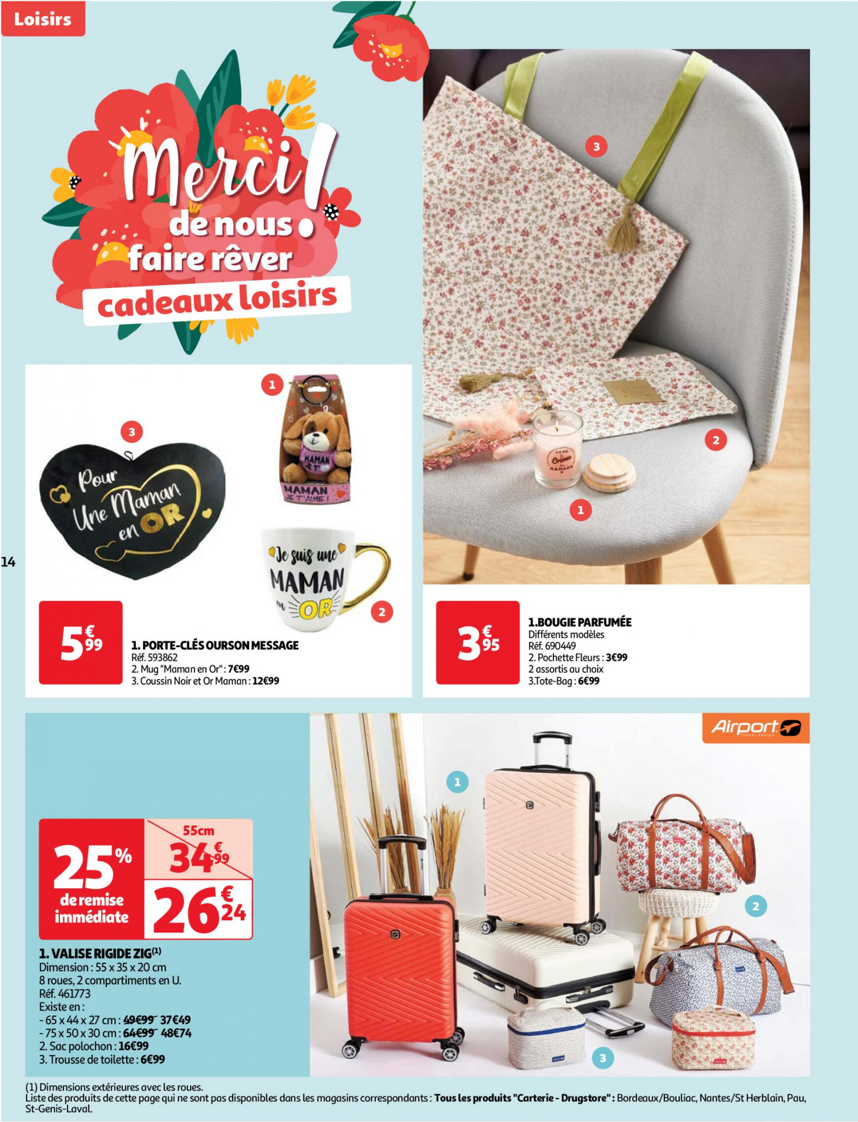 auchan - Auchan - Merci maman folder huidig 14.05. - 26.05. - page: 14