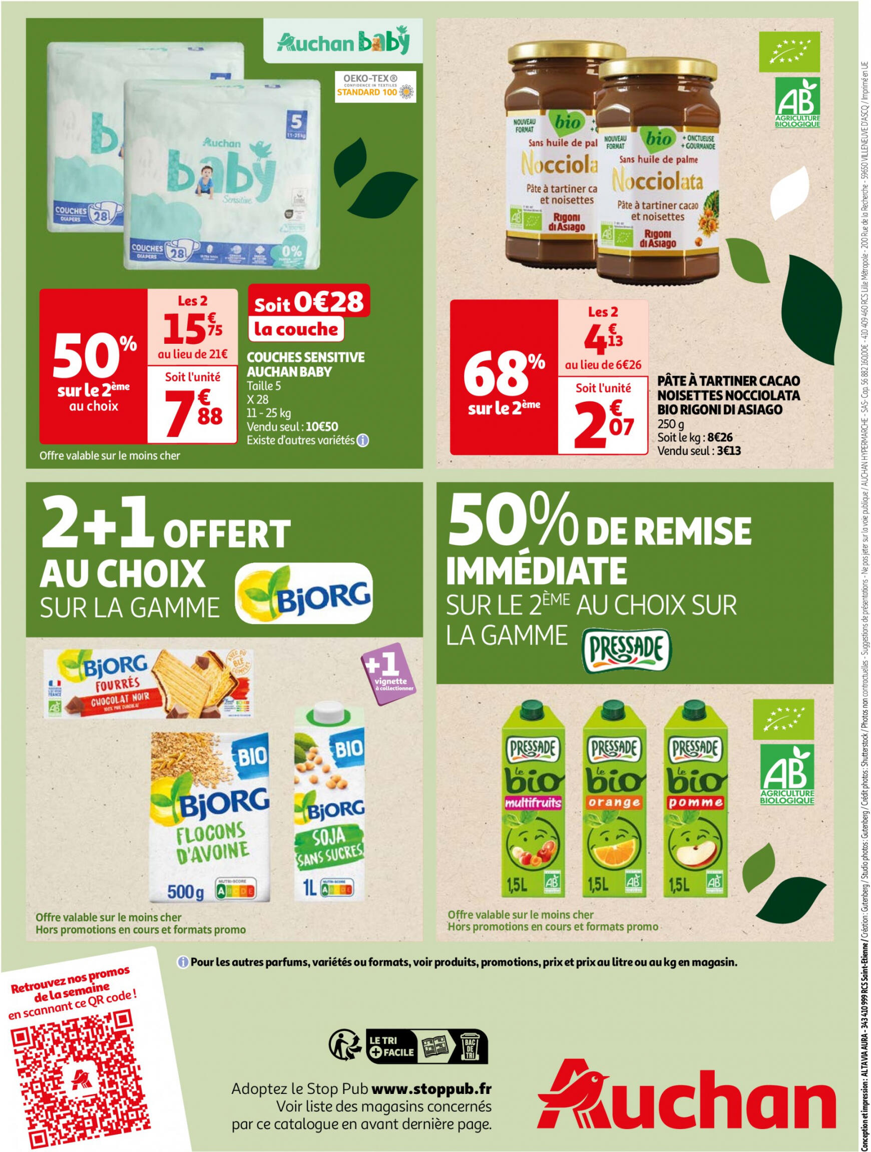 auchan - Auchan - Faites le plein de bio à prix bas folder huidig 22.05. - 03.06. - page: 20