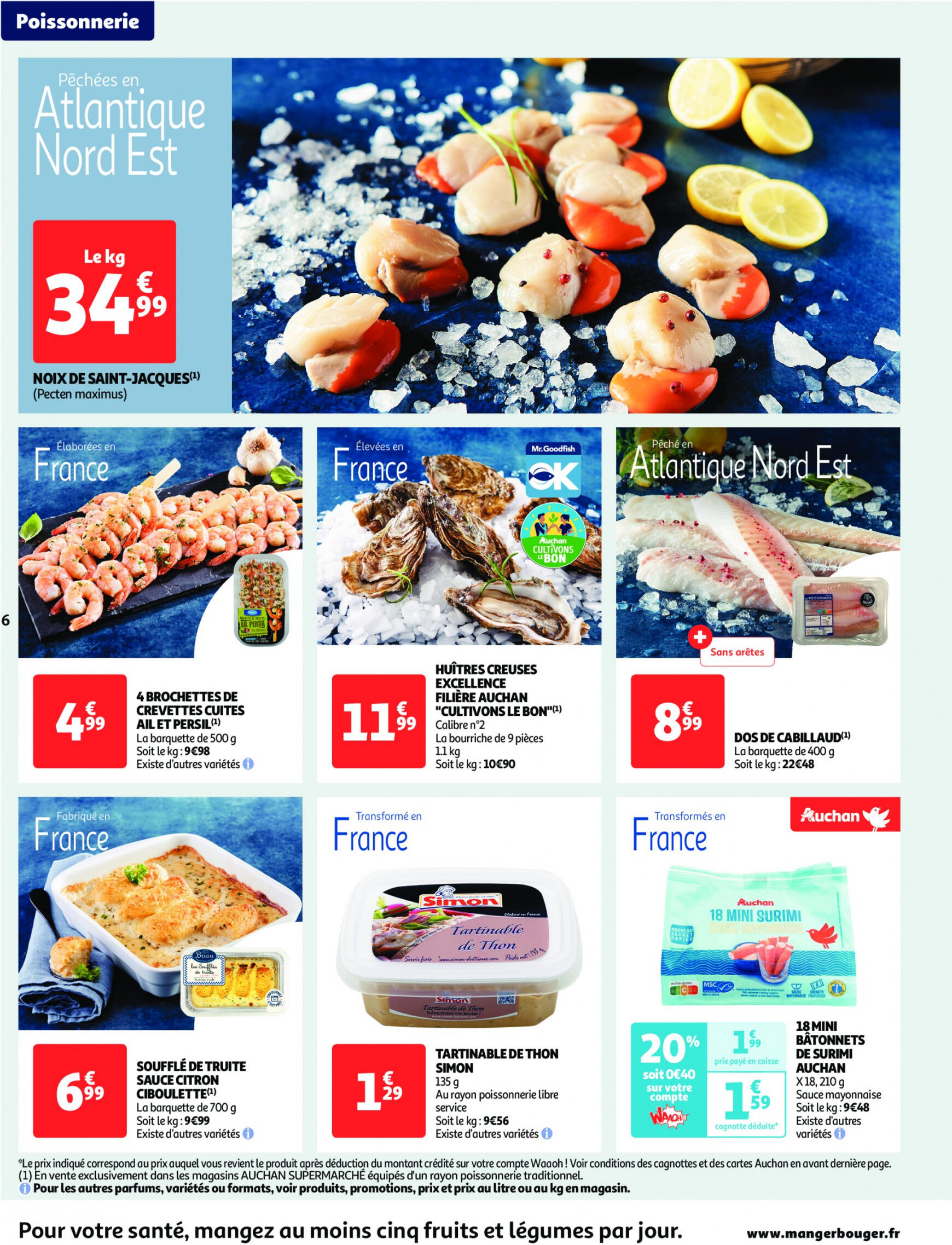 auchan - Auchan supermarché - Faites le plein de bonnes affaires folder huidig 22.05. - 26.05. - page: 6