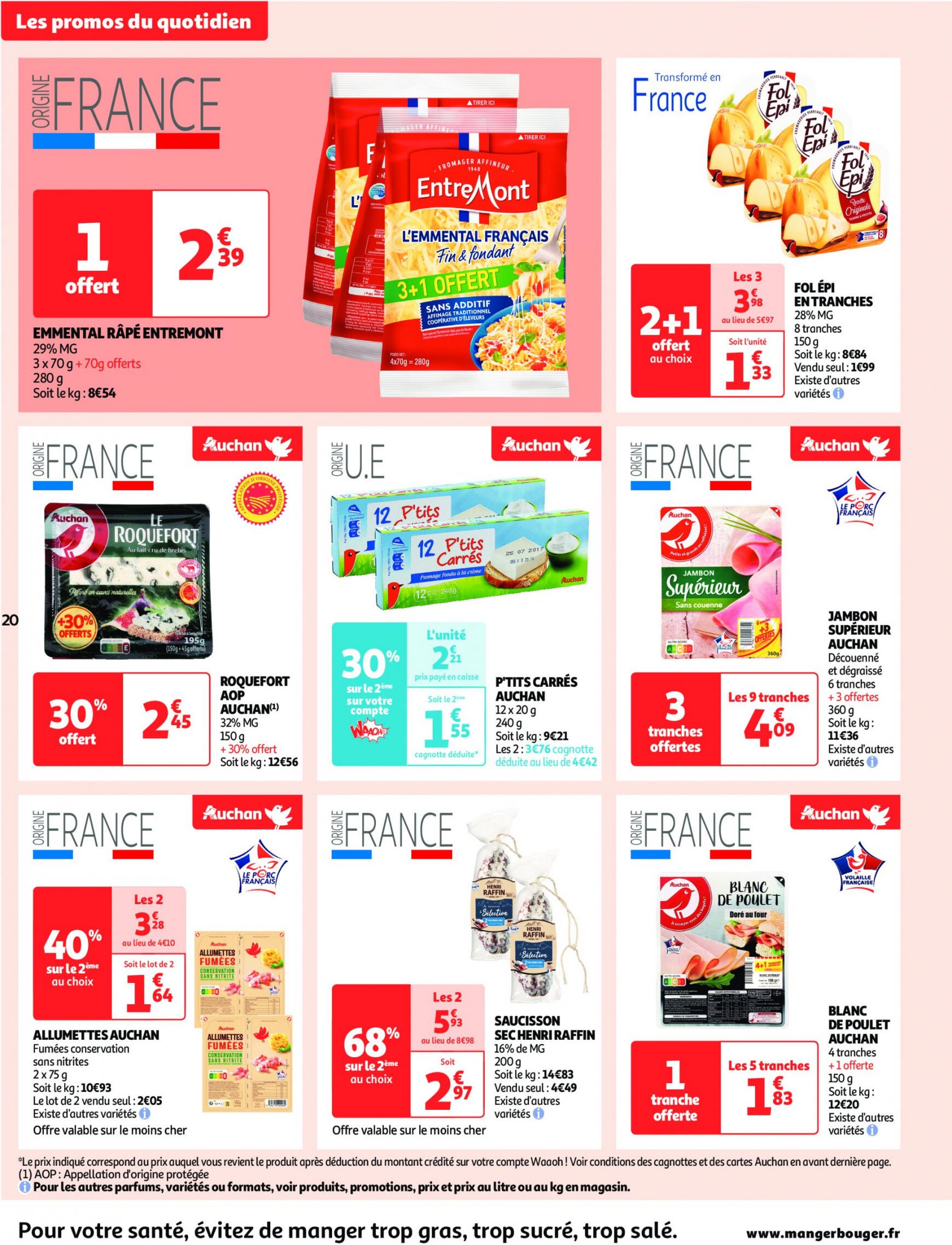 auchan - Auchan supermarché - Faites le plein de bonnes affaires folder huidig 22.05. - 26.05. - page: 20